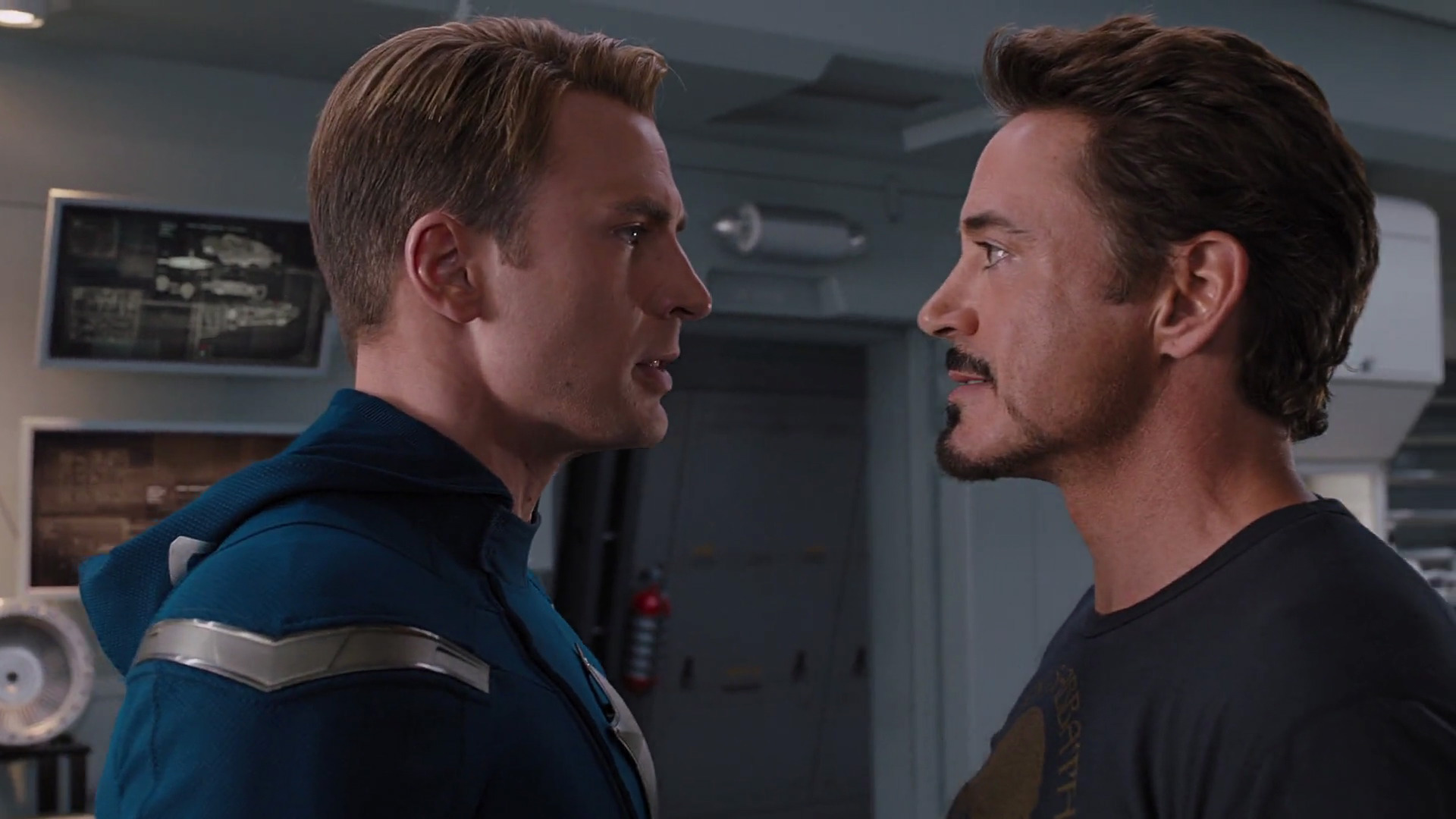 Cap has such a visible wig line in this movie. It's super distracting.