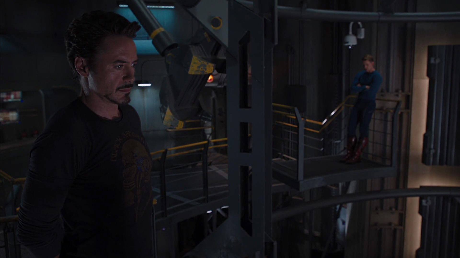 I would like a movie where Tony takes Steve shopping for clothes.
