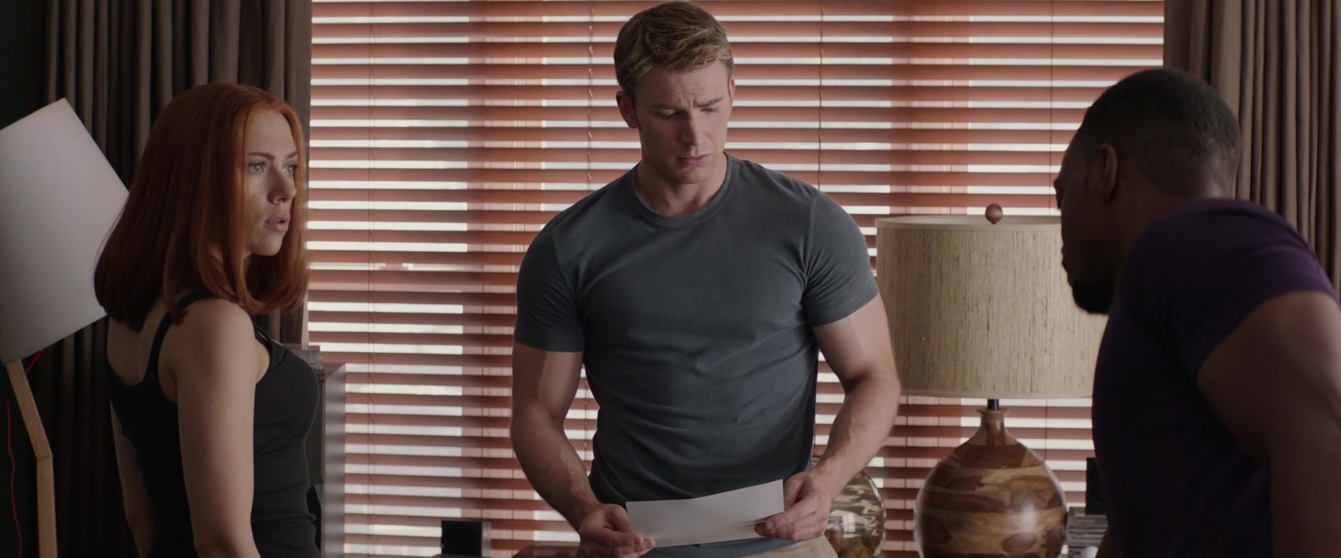 I also love whoever told Steve that this is his correct t-shirt size.