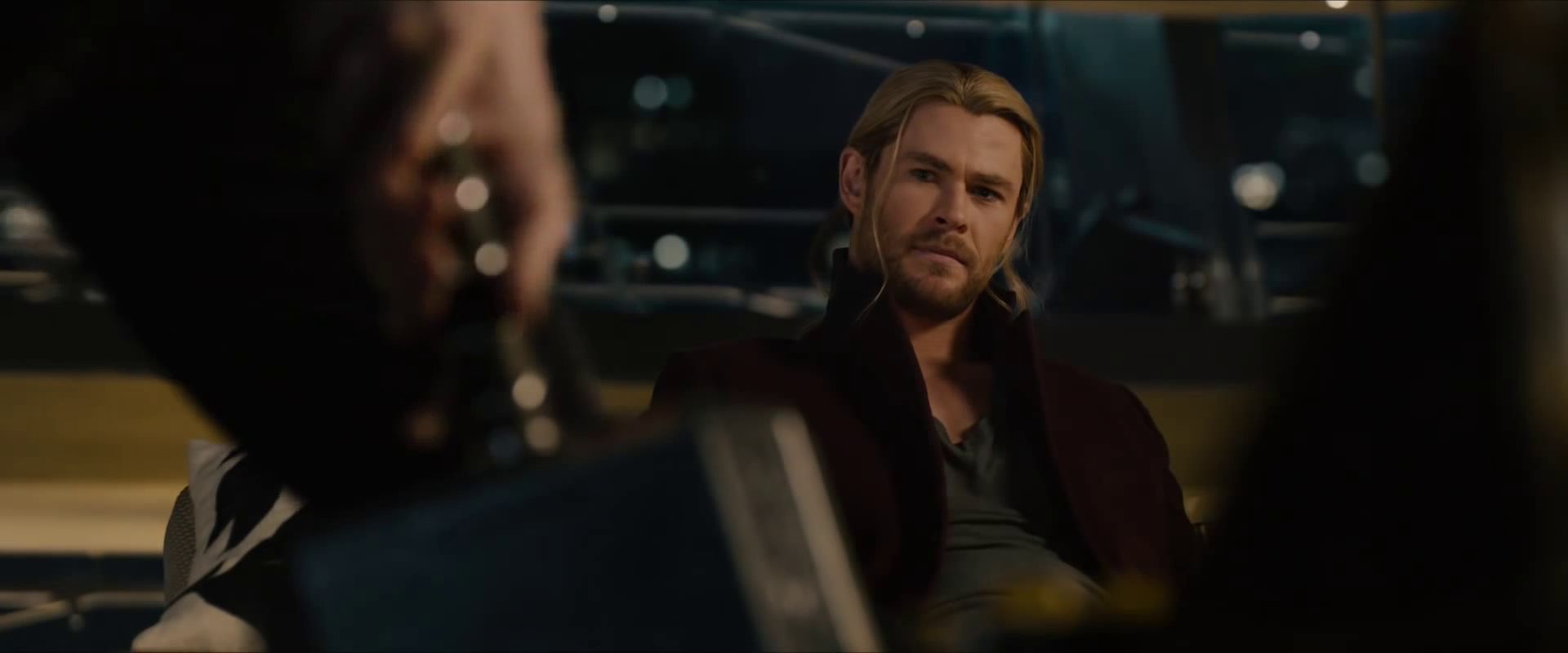 Looks like Thor took his annual shower before this party. 