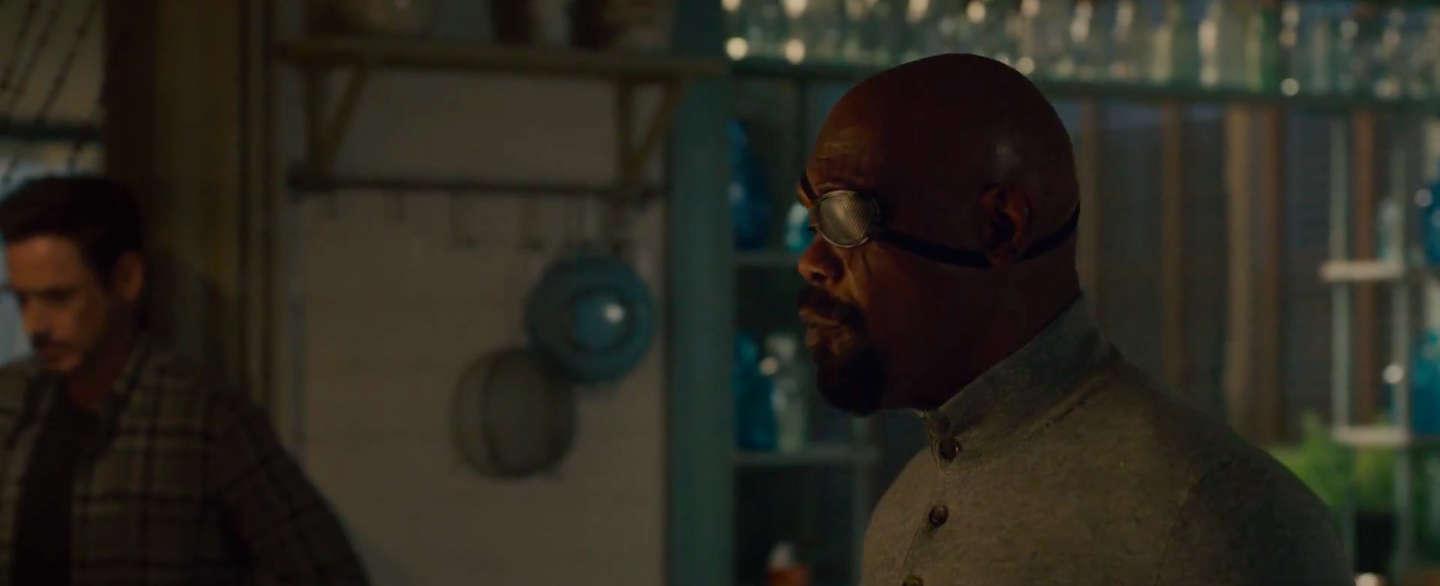 I really like Fury's button-up sweater.