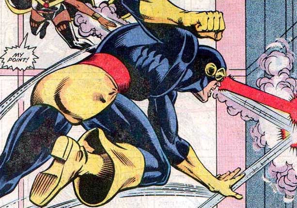 I know it's not the focal point here, but his boot kinda looks like a big ol' mushroom.