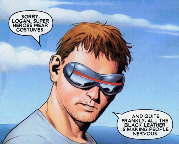 "i think they'll respond a lot better to a black wetsuit."