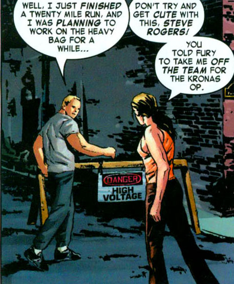 "work on the heavy bag" is a good EUPHEMISM.