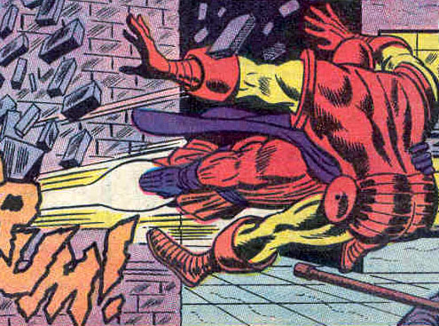 Ah, the old faceplant-in-the-crotch defense.