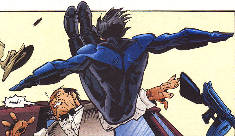 He's very flexible.