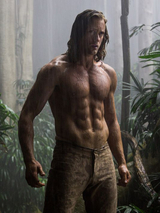 Alex, darling. I didn't see Tarzan. But I look at this still from that film every day. 
