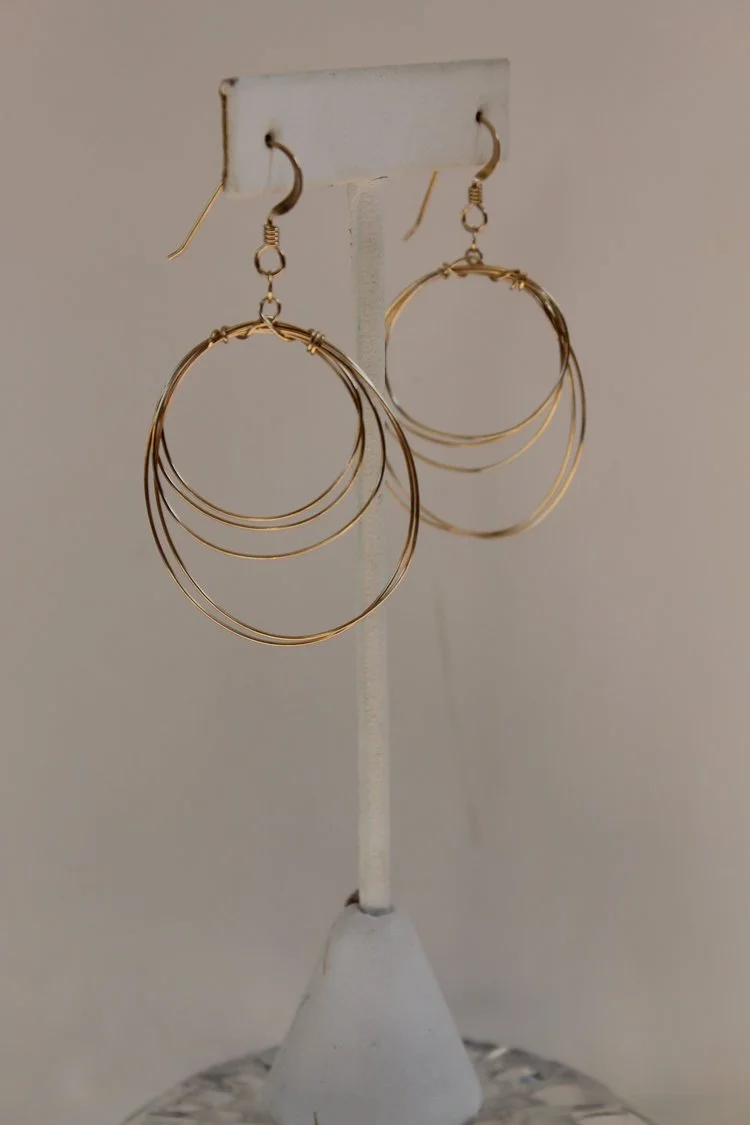 Xtra Small loose wrapped hoops