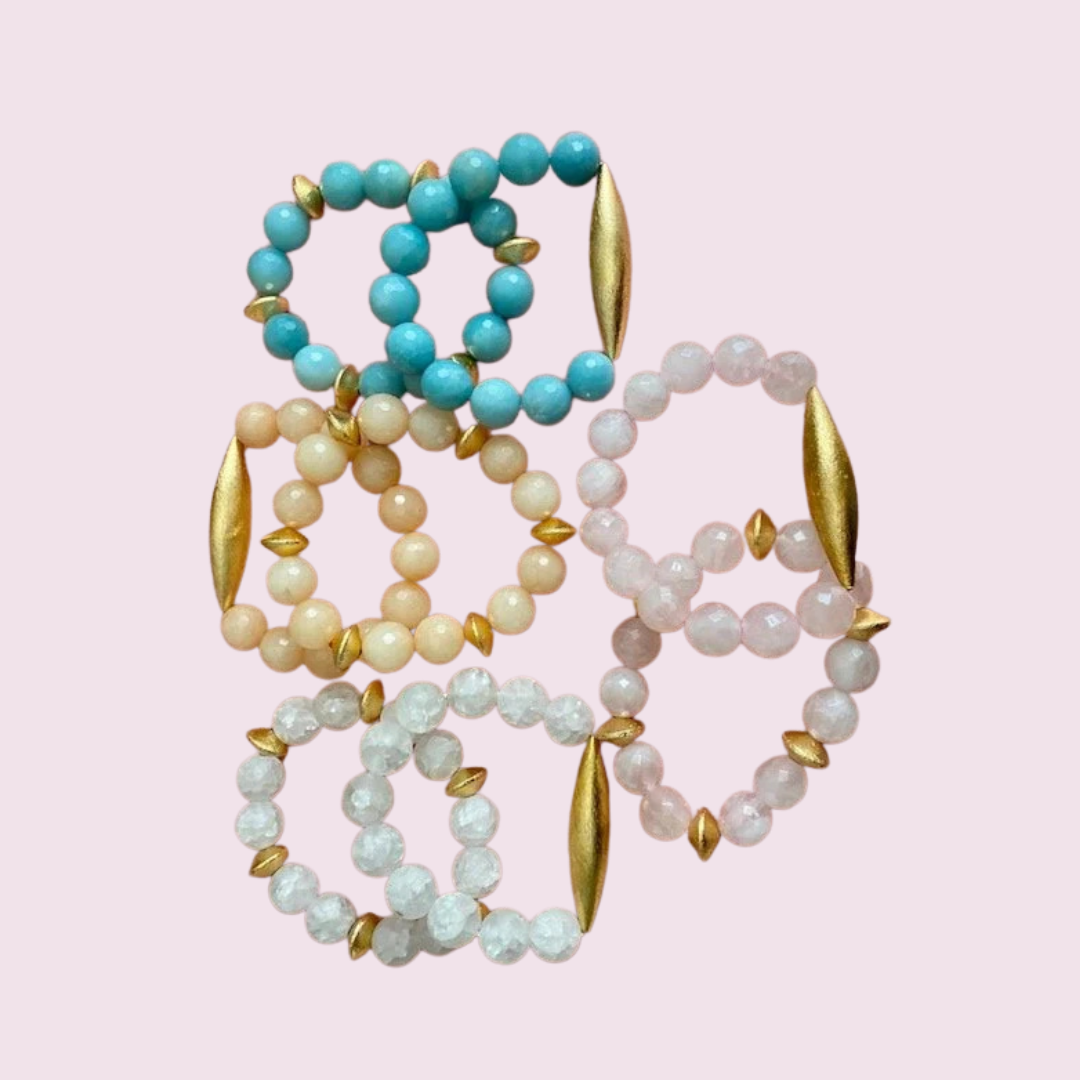 STONE STRETCH BRACELETS