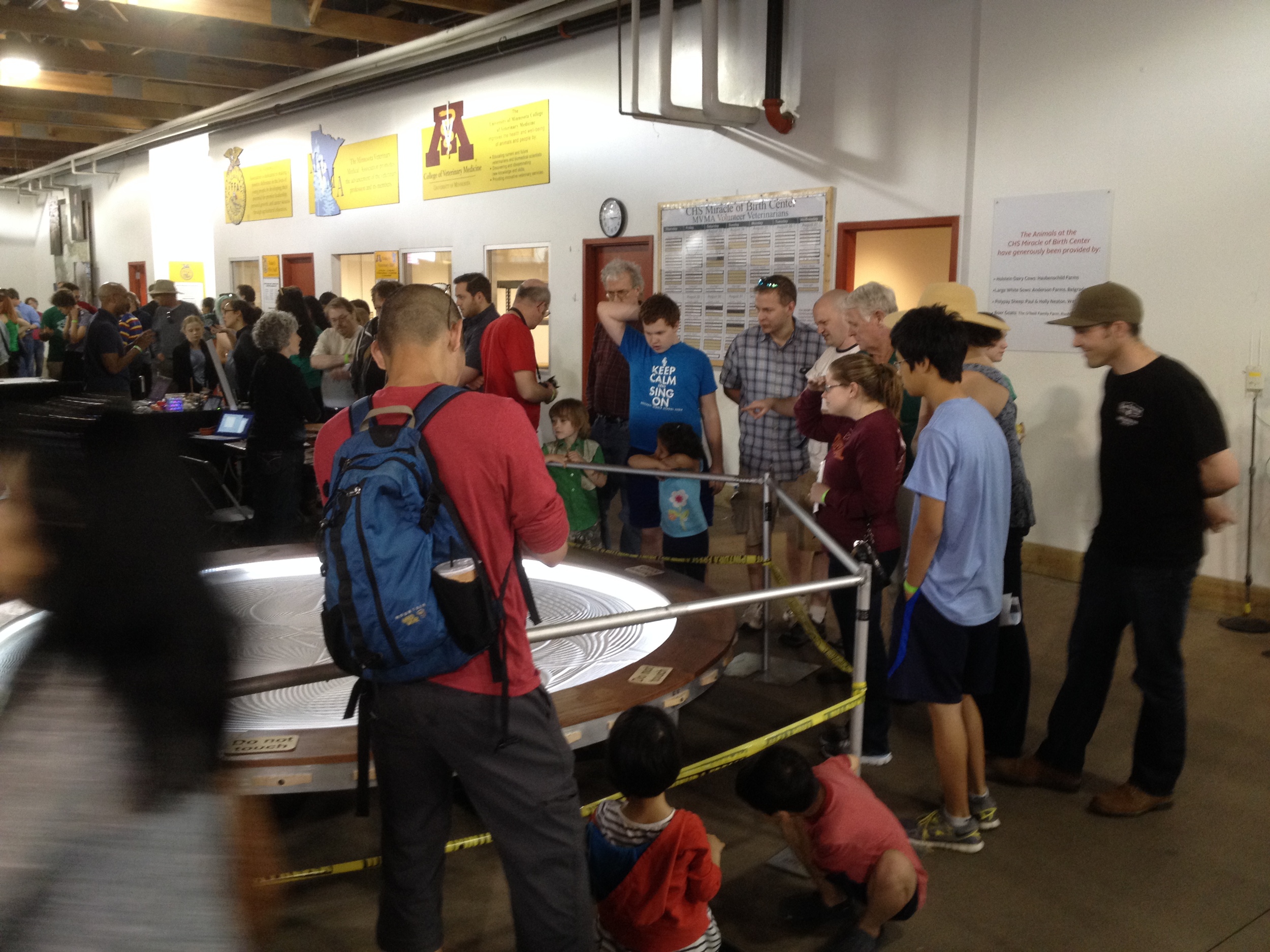 Sisyphus at the Twin Cities first Maker Faire