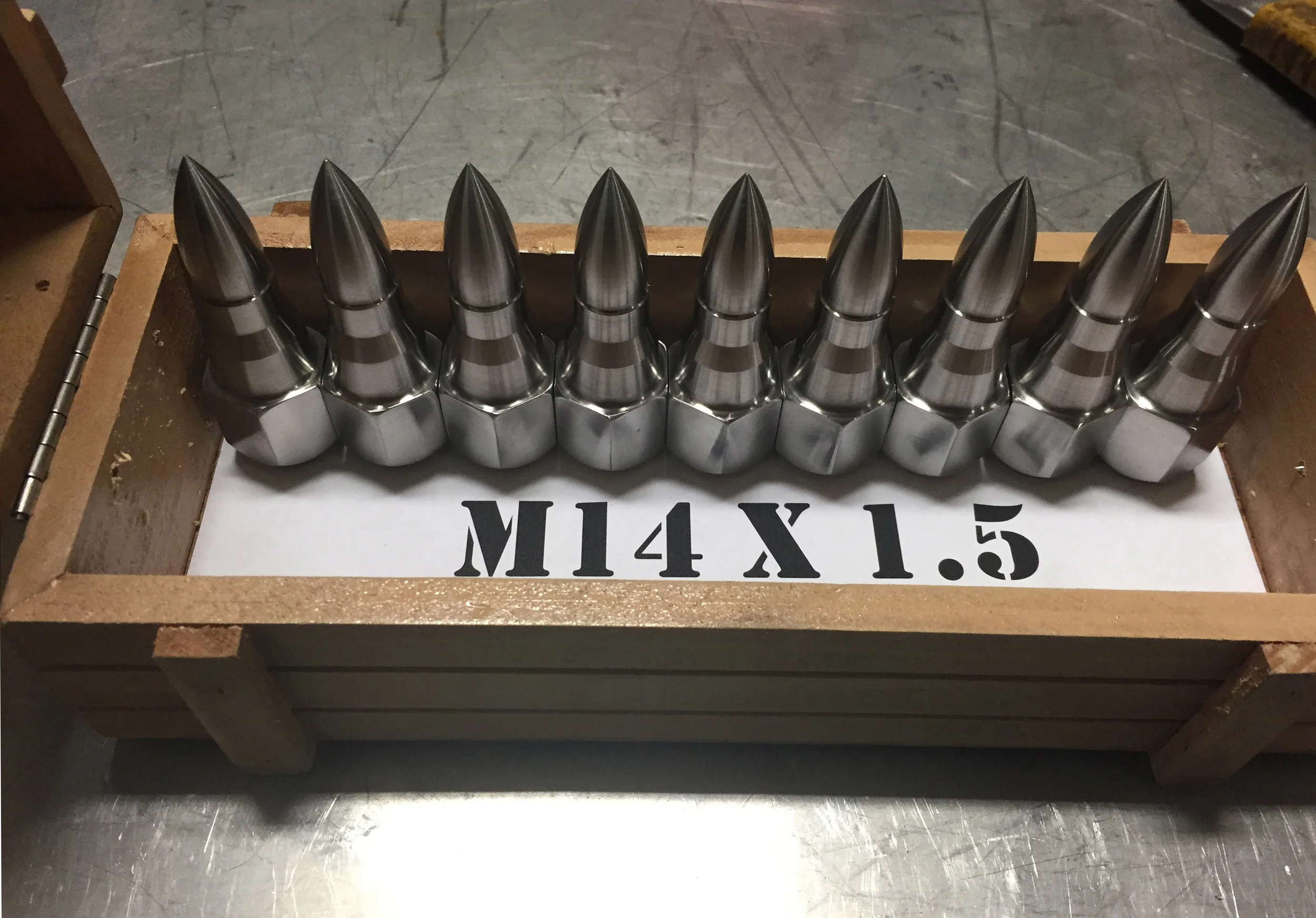 304 SS Wheel Nuts