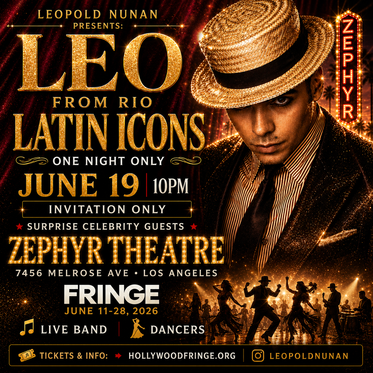 Leo from Latin Rio Icons
