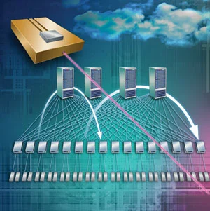 Quantum dot lasers and silicon photonics advance data-center connectivity