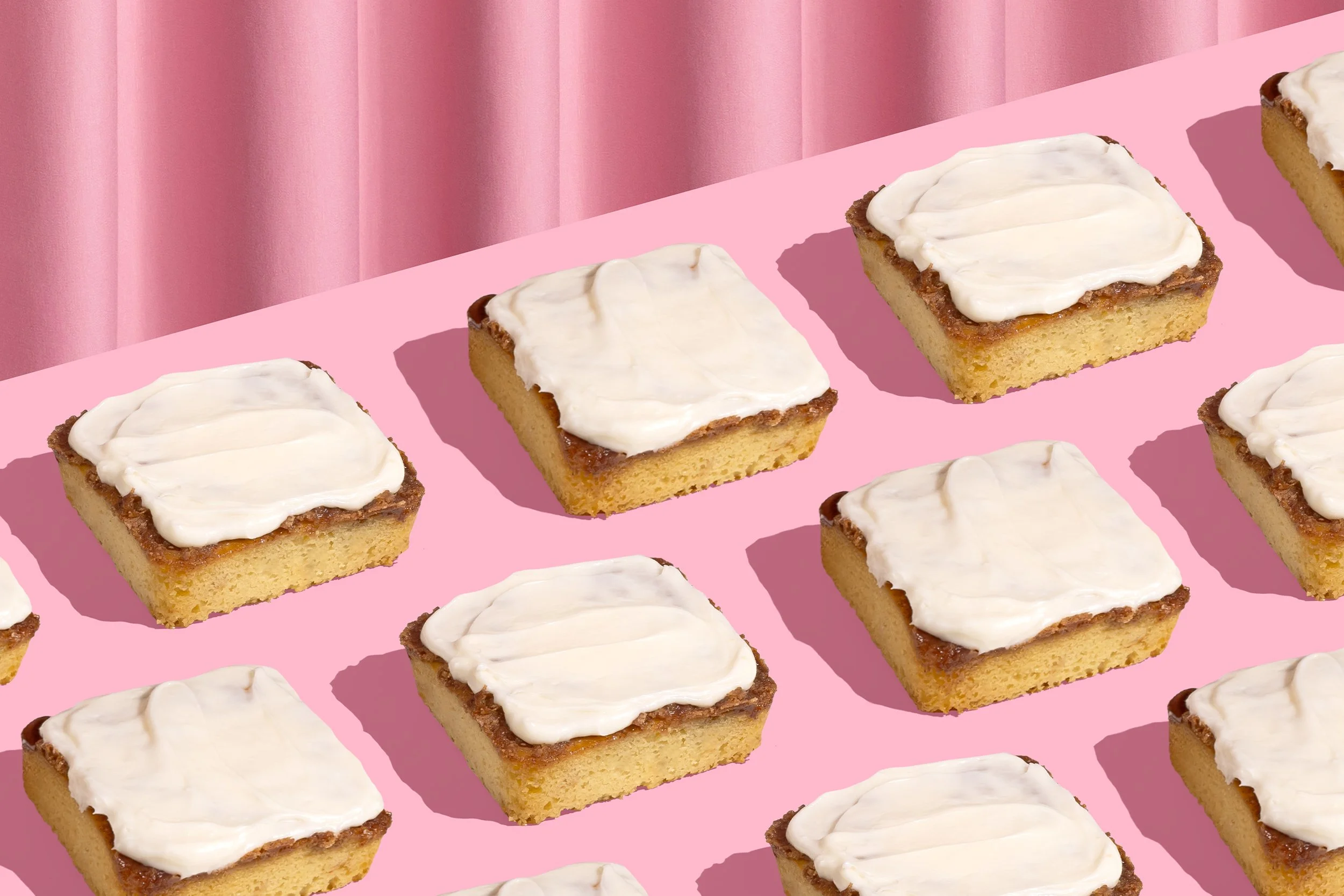 Cinnamon Squares Art Direction
