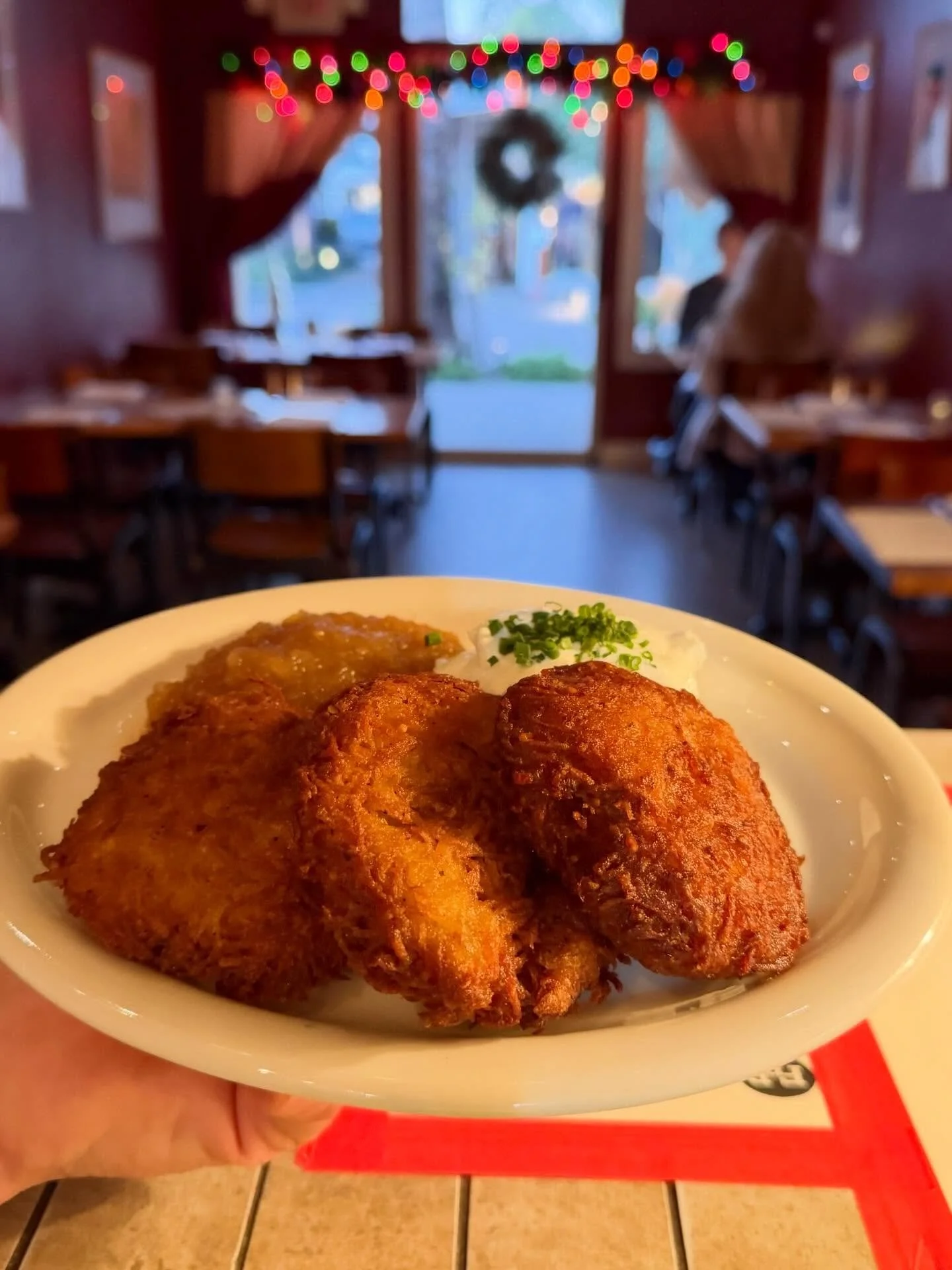 Love, light and of course crispy latkas! Happy Hanukkah! #itswhatsfordinner