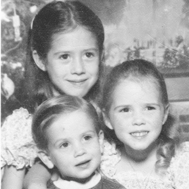 The Salas siblings :: Tammi + Traci + Kevin circa 1978