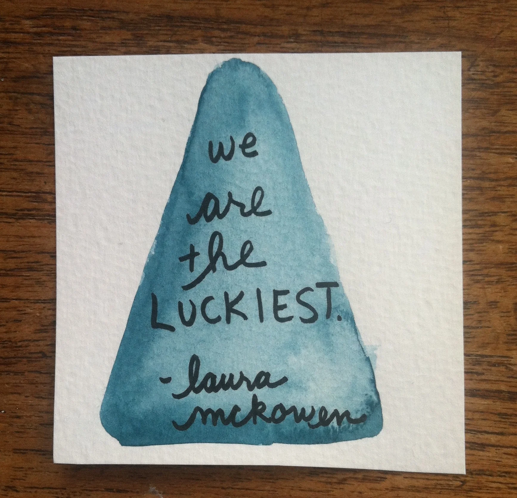 My friend Laura McKowen often says this phrase + I now believe it. You can read her words on her blog www.lauramckowen.com