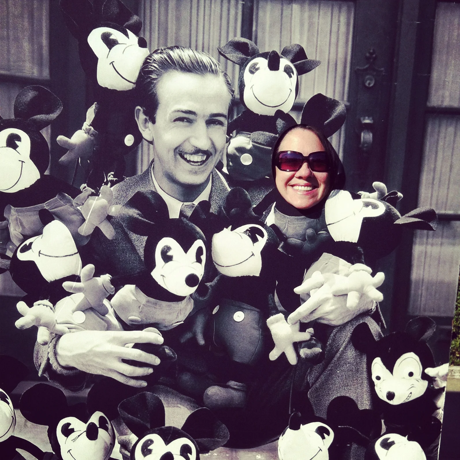Me + Walt at The Walt Disney Museum in San Francisco (way more my speed!)