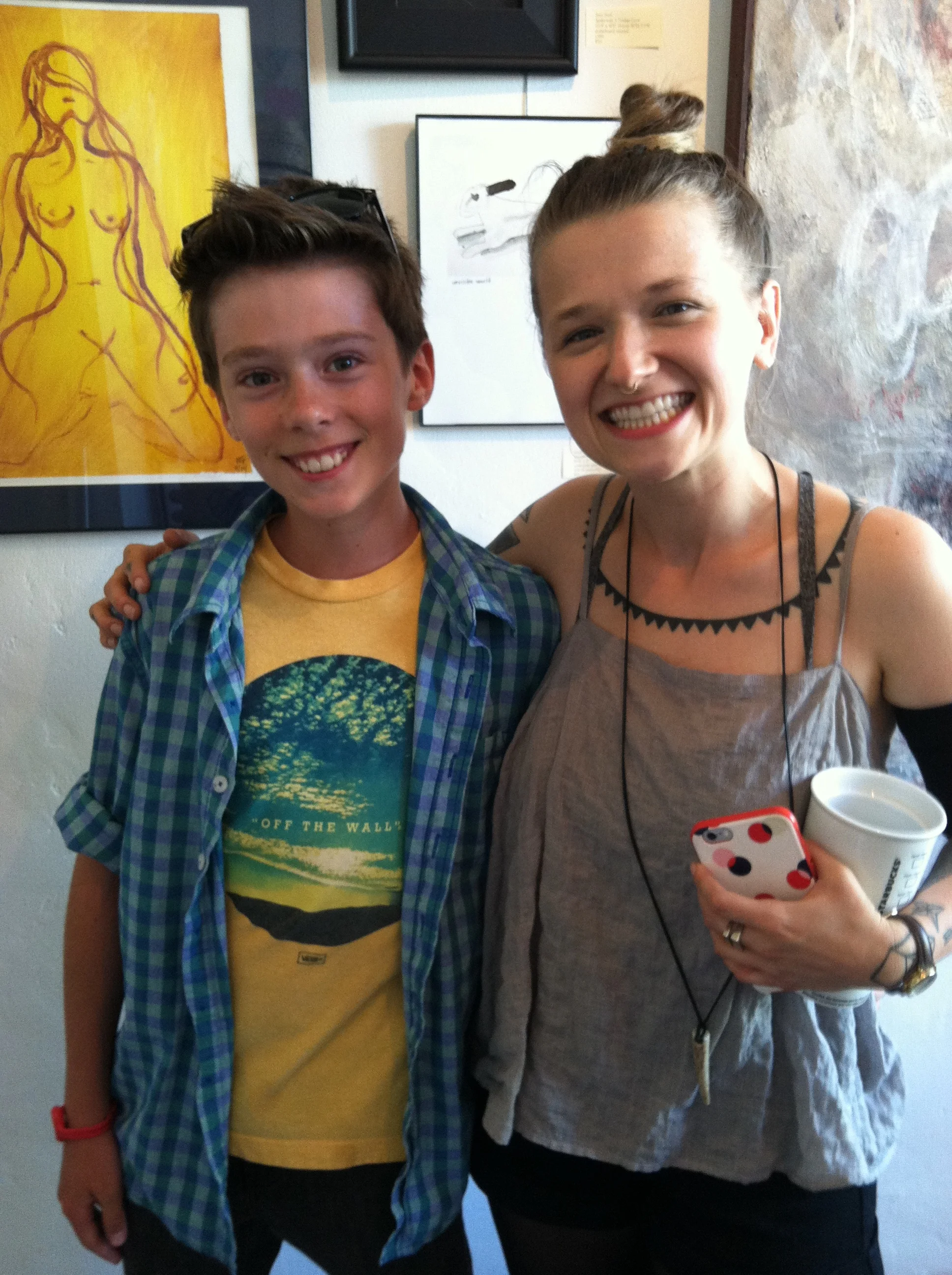 Grady + Grace ~ "Anything Goes" Exhibit at Kitty Hawk Gallery, Sebastopol, CA - Summer 2015