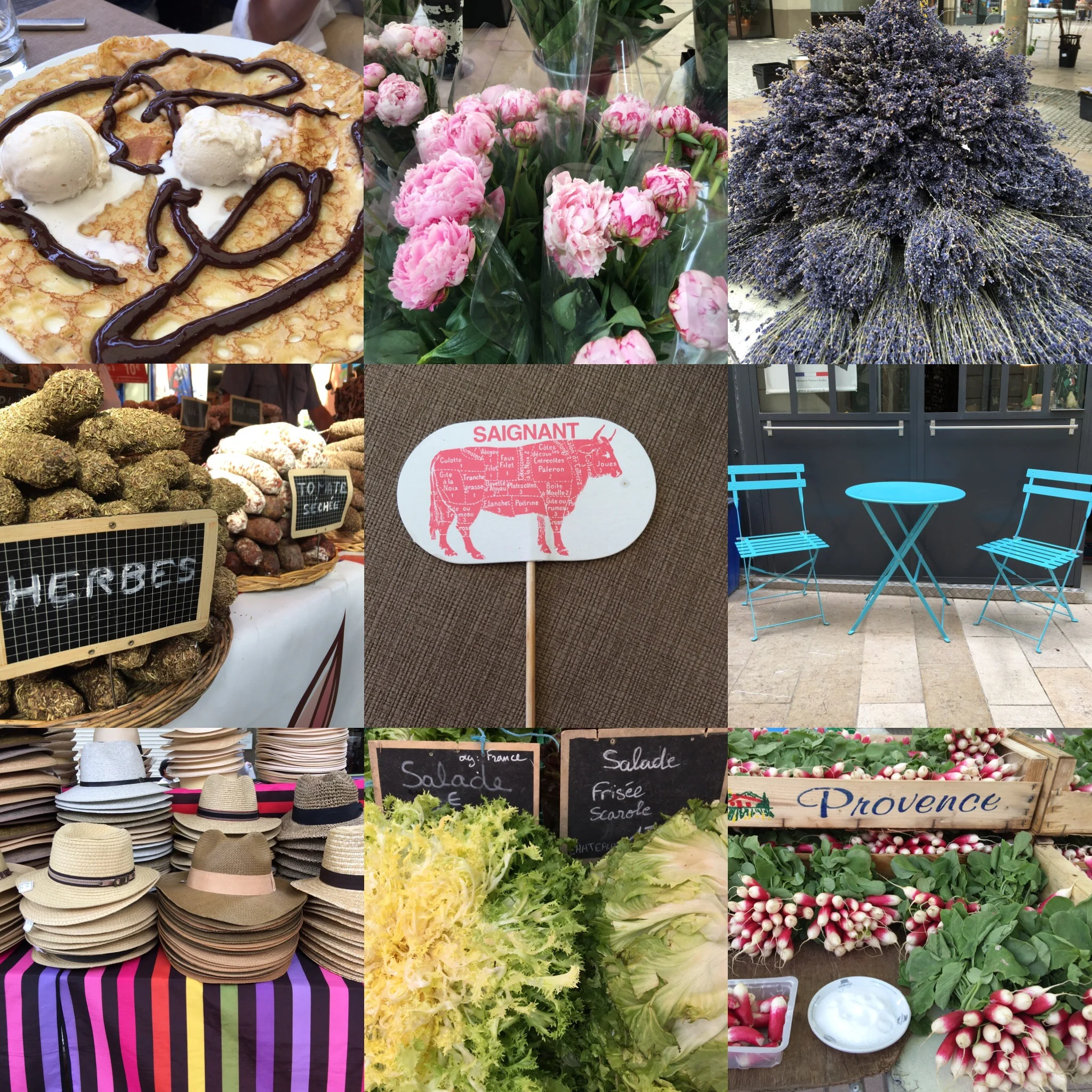 The market at Saint Remy in Provence