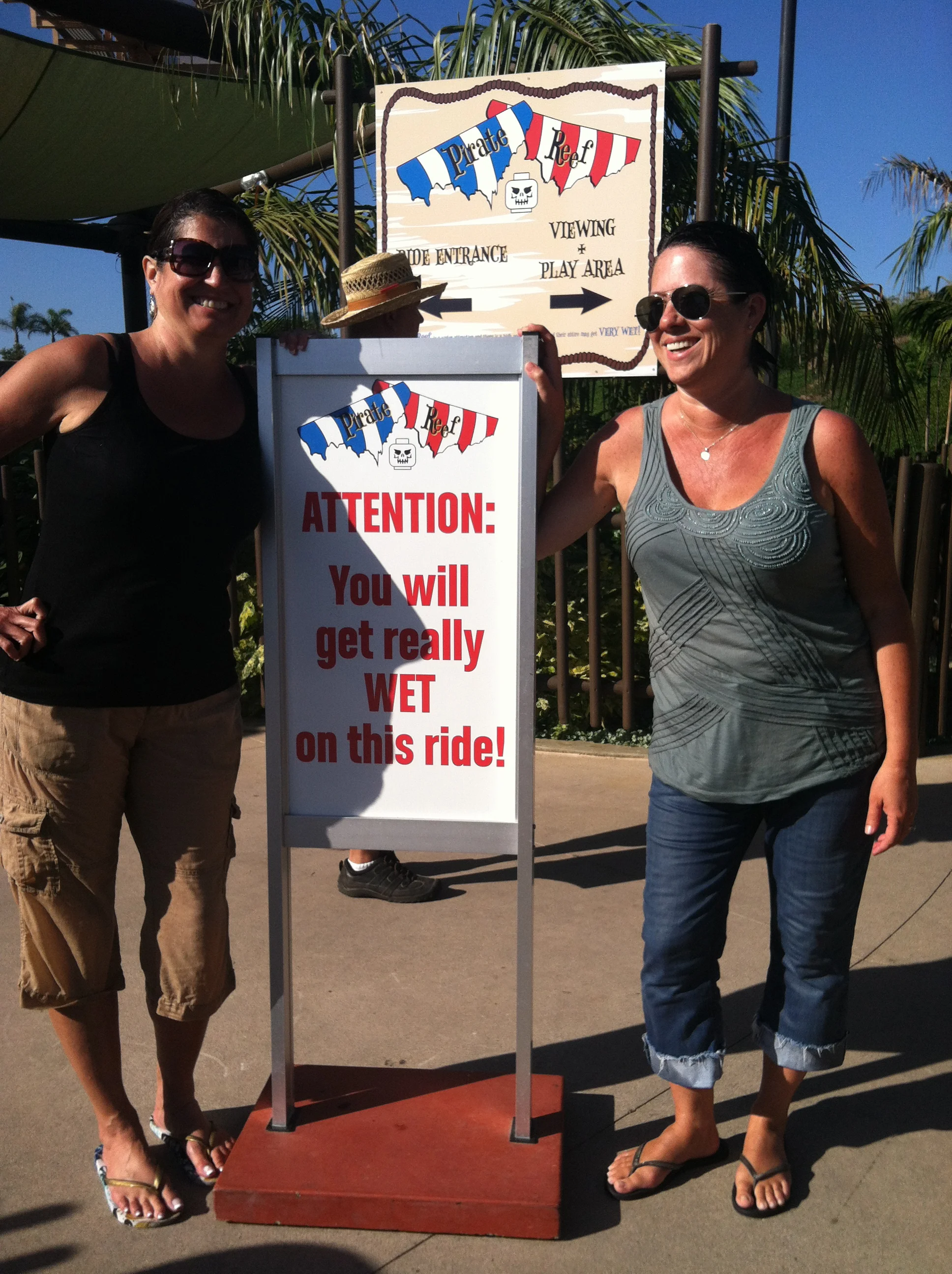 Oh, what a ride it's been! Sometimes we don't look at the signs, but forge ahead together with nothing but blind faith. Who knows? Maybe we could have run into a wet t-shirt contest? You never know...