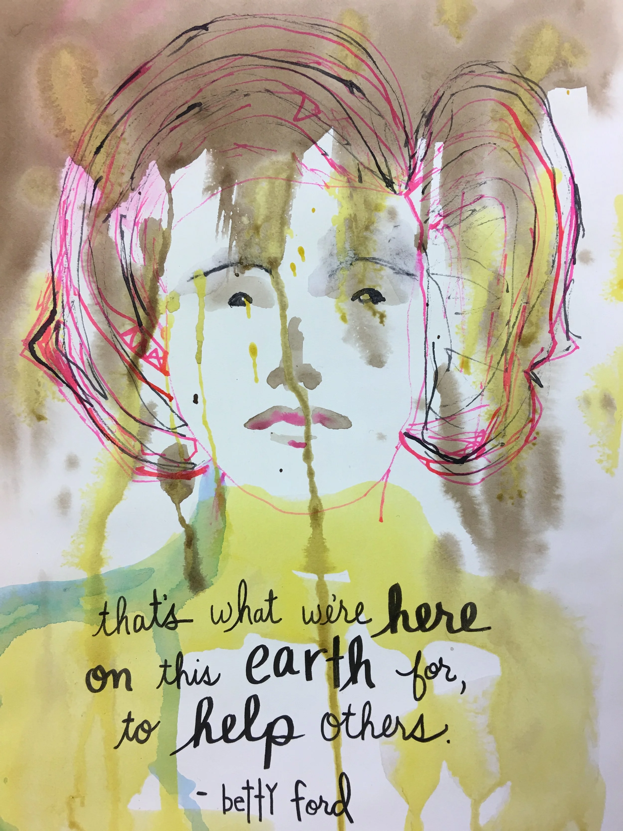 Style inspired by my art girl crush, Tina Berning