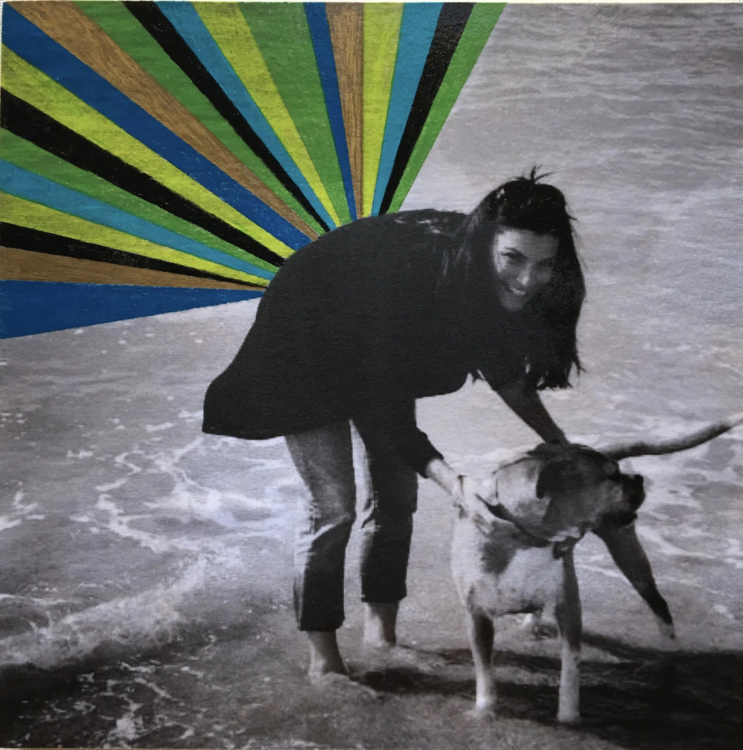 Nancy + her dog, Lucy