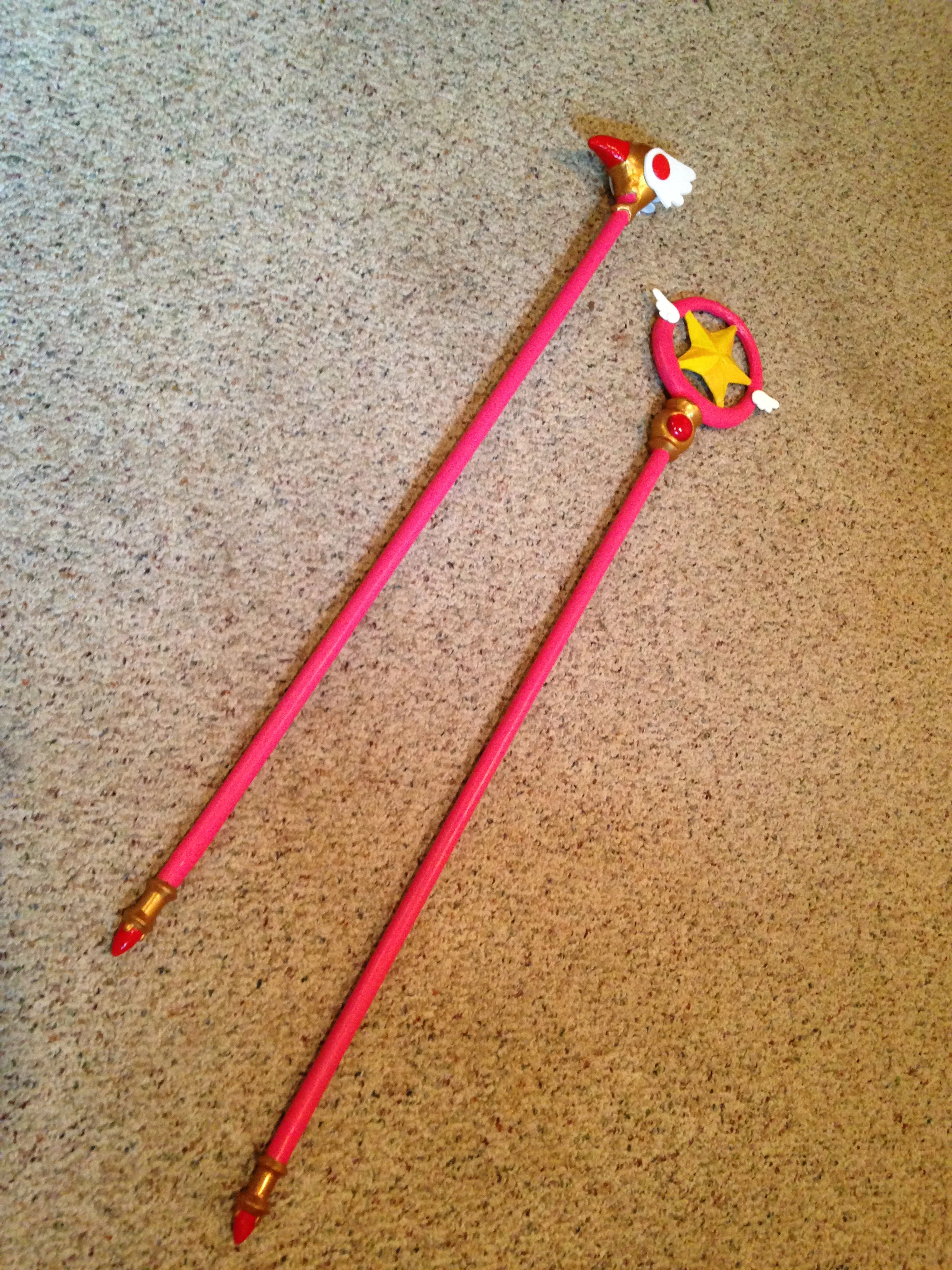  Clow Rod &amp; Star Rod Cardcaptor Sakura 