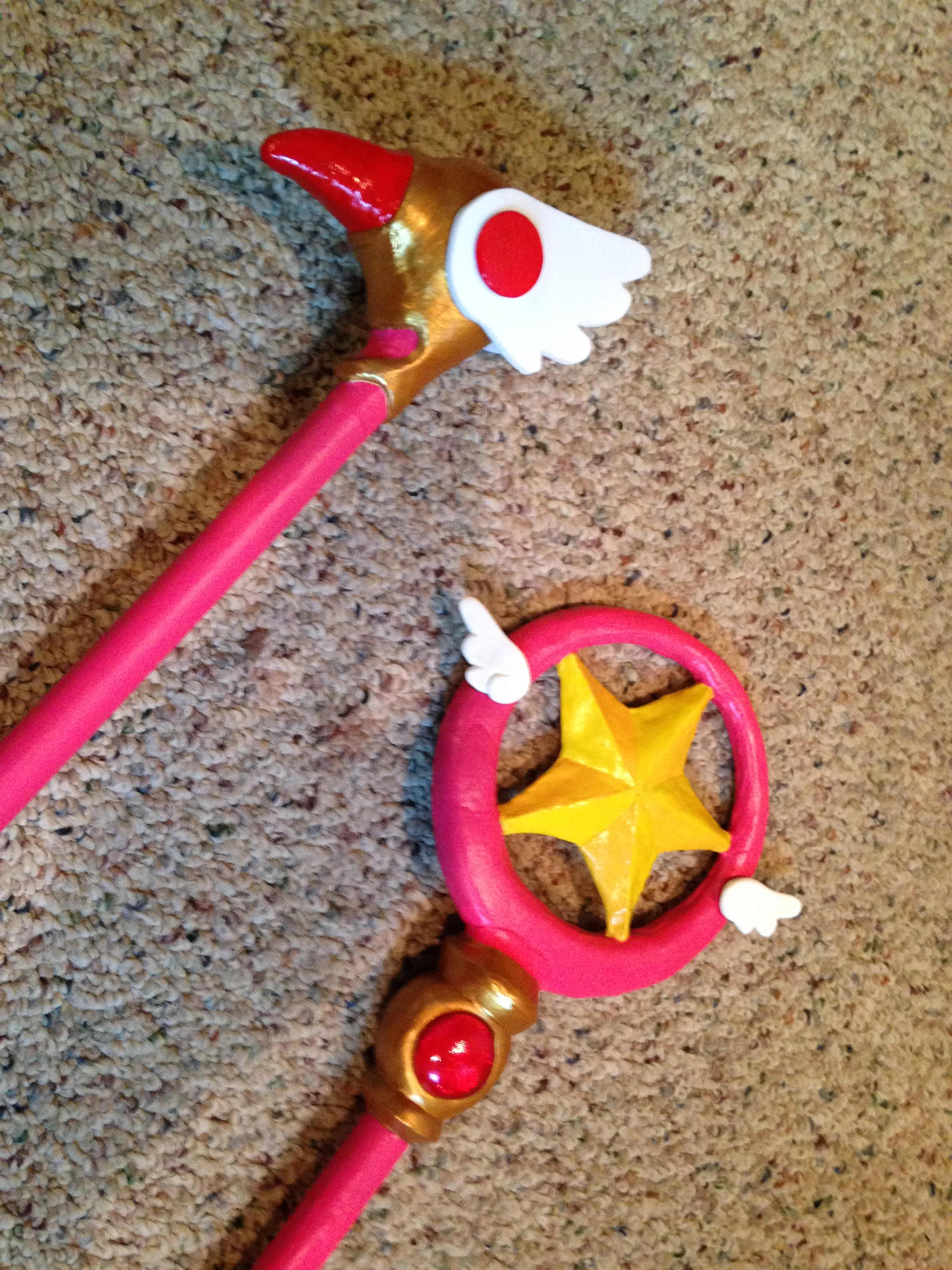  Clow &amp; Star Rod Cardcaptor Sakura 