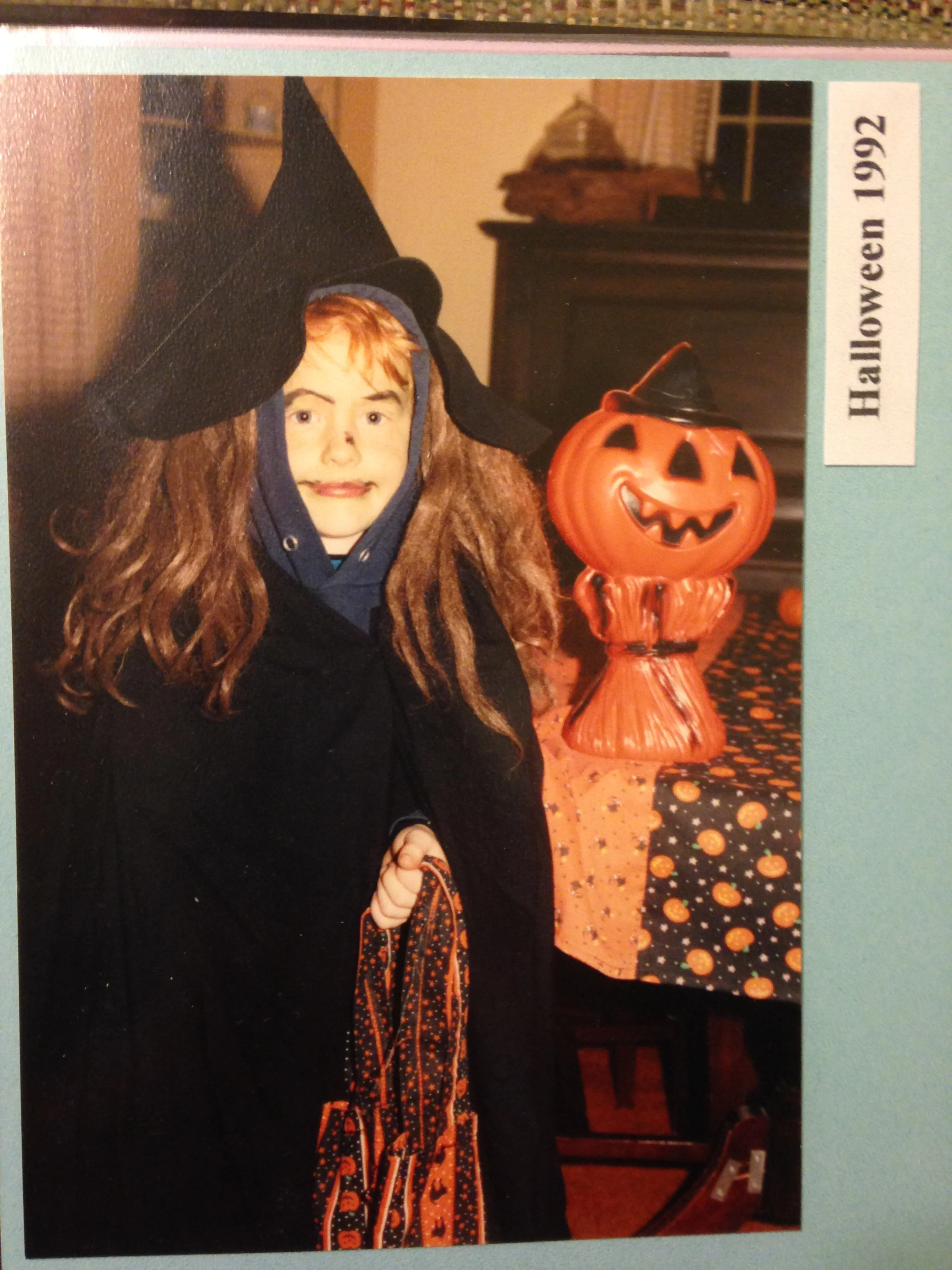 My skills with taming wigs have not improved much since then...