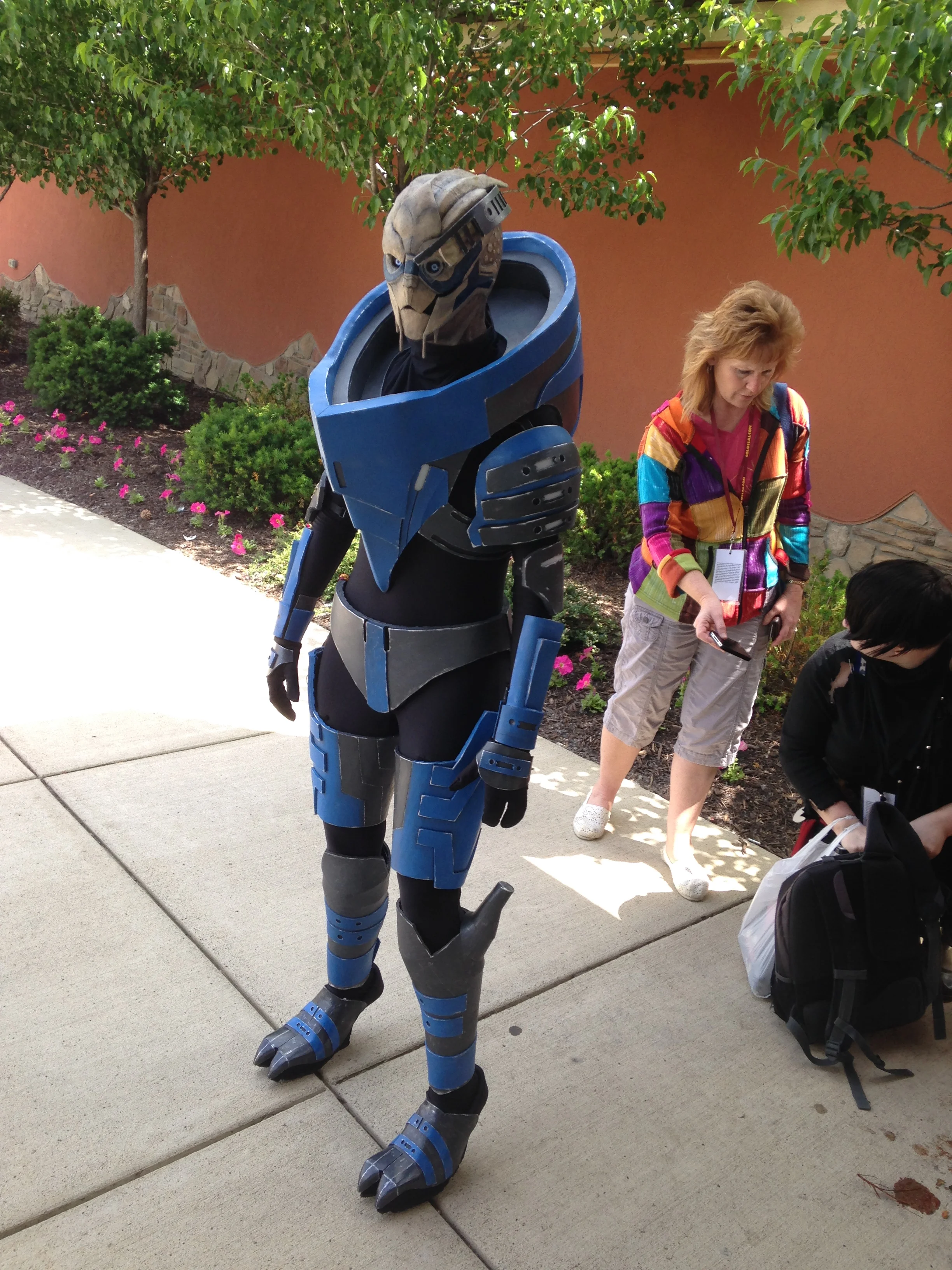 I don't even know who this character is, just that they're from Mass Effect. But what I do know is that this cosplayer is A-F***ING-MAZING! 'Nuff said.