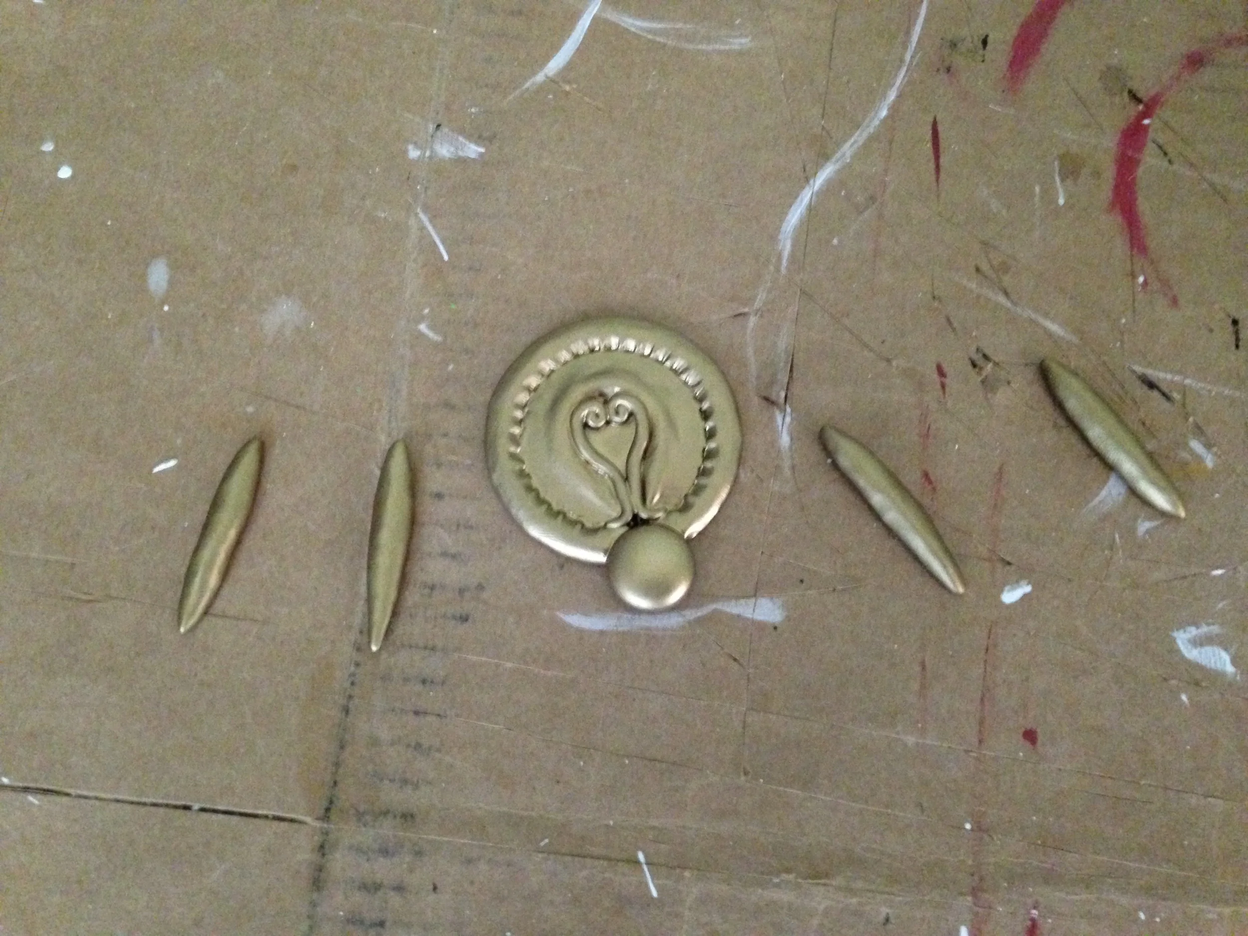 Here's the main pendant and some other dangly bits