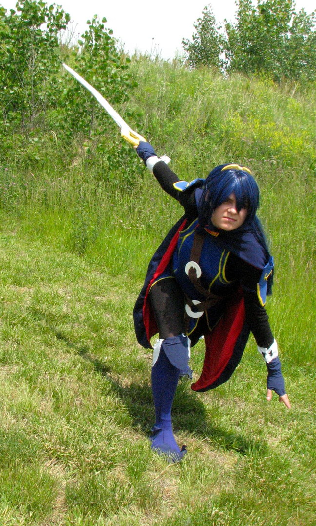 When you bond over Fire Emblem, you make friends for life, which is evident with Veneficus Magister here. You can find her awesome cosplay on facebook and deviantArt . Photo: Lucina (Fire Emblem: Awakening)