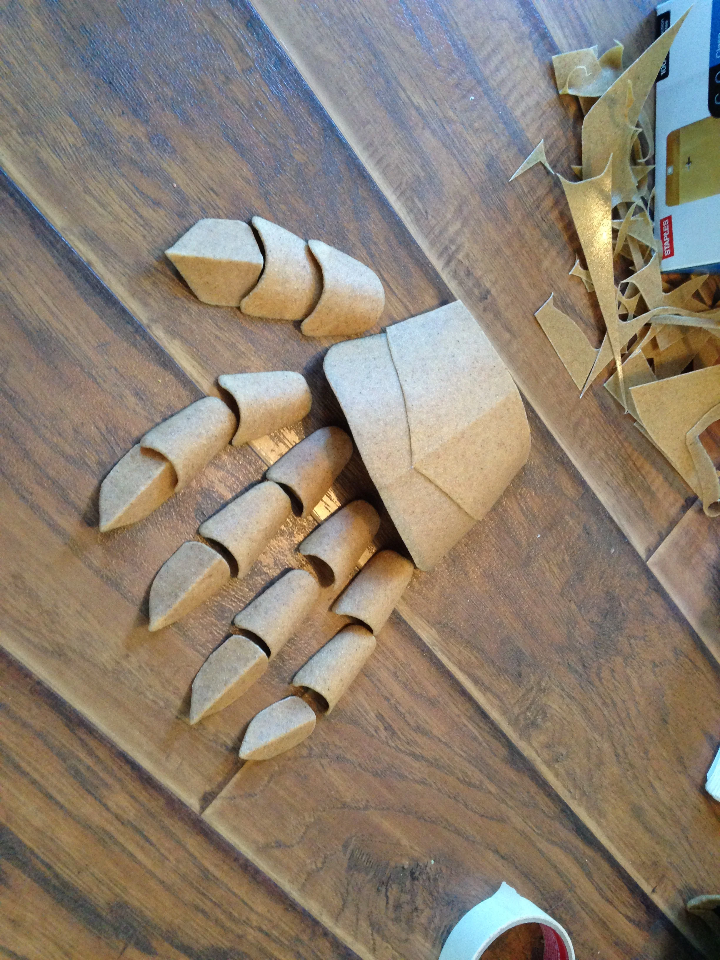 Gauntlet pieces...