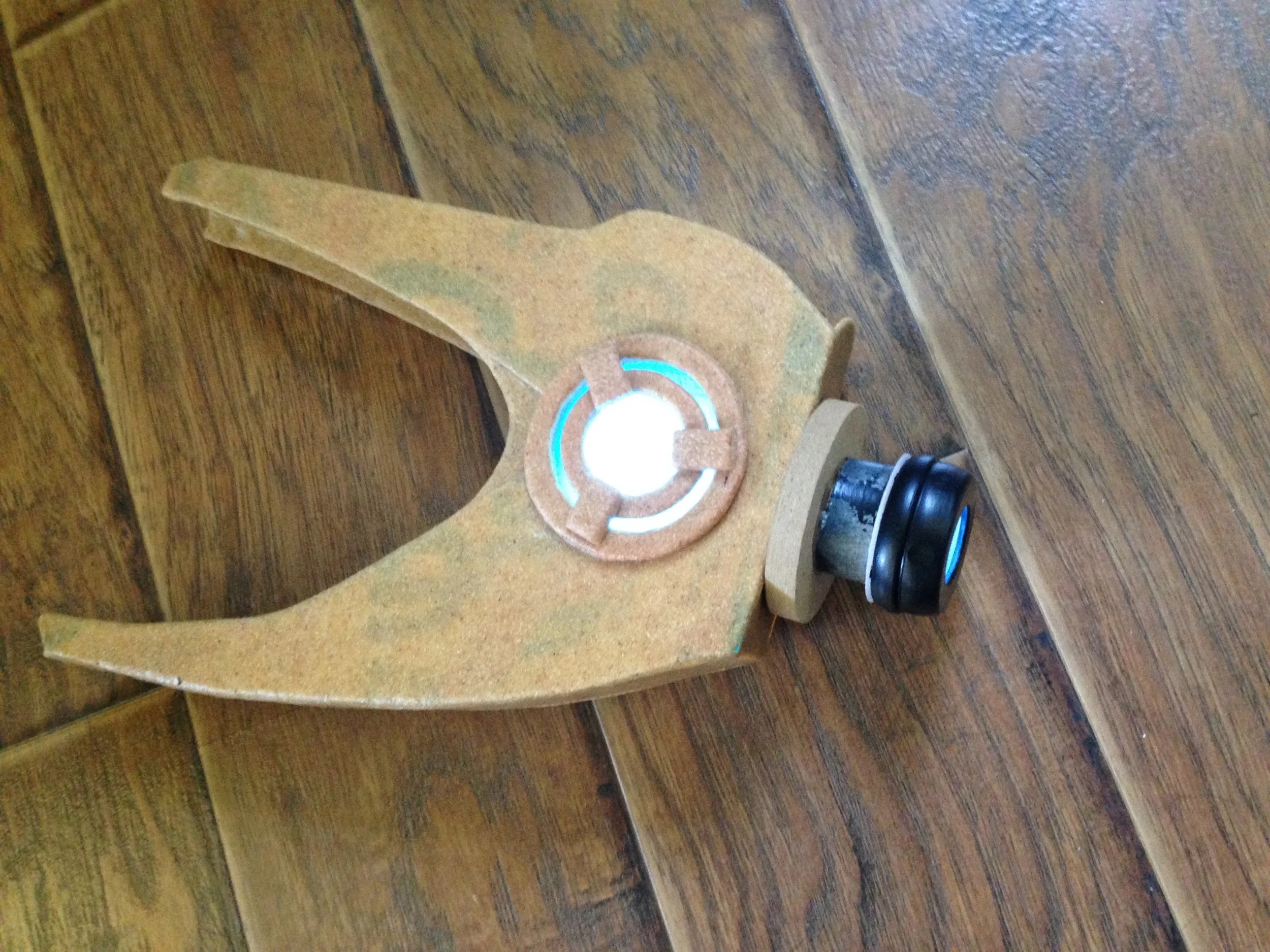 Here you can see everything with the light inside.