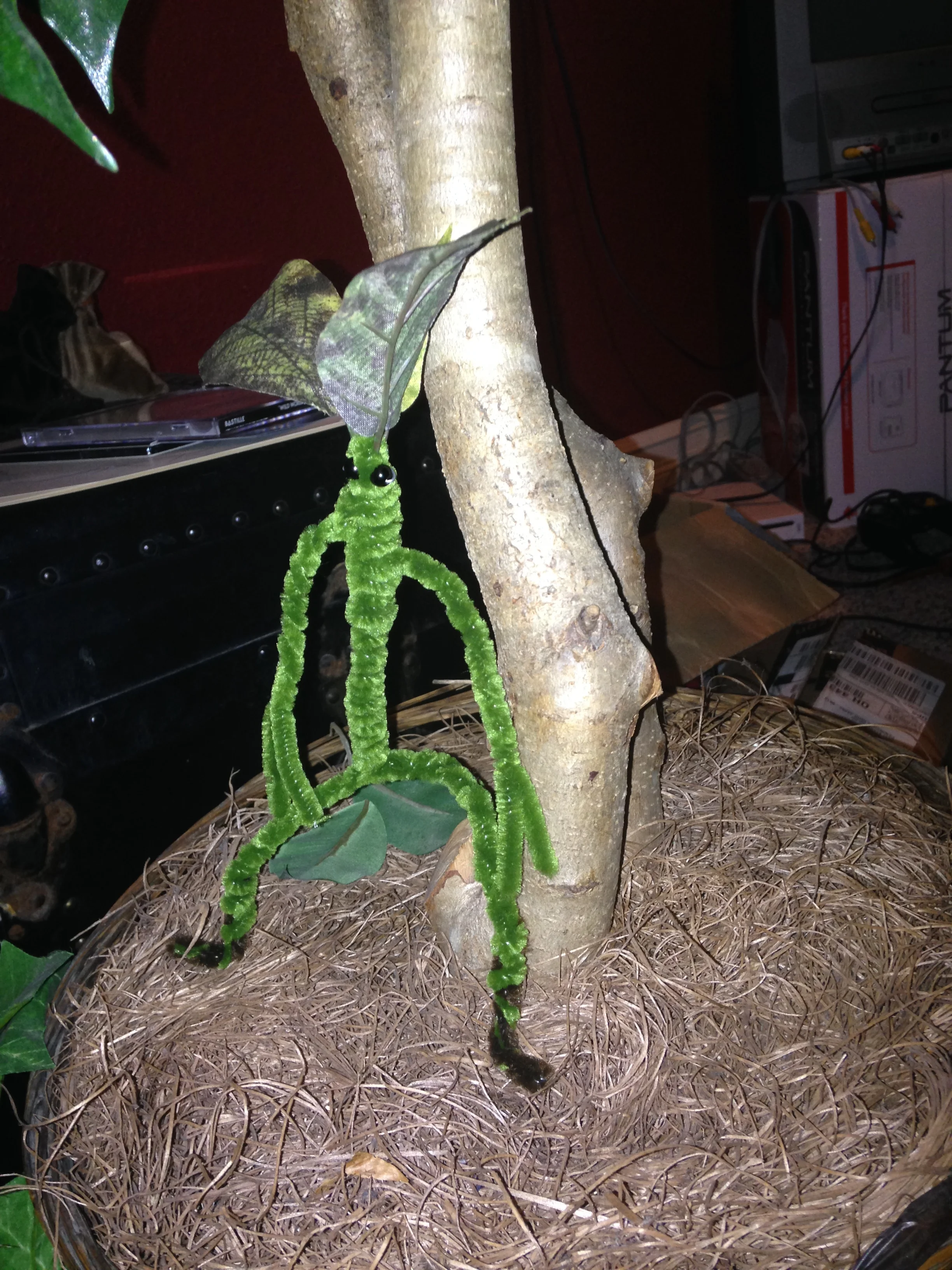 One of the fan favorites from the film Fantastic Beasts and Where to Find Them , the bowtruckle was one of the first magical creatures I figured out how to produce, and one of the ones I can make expeditiously enough to sell.