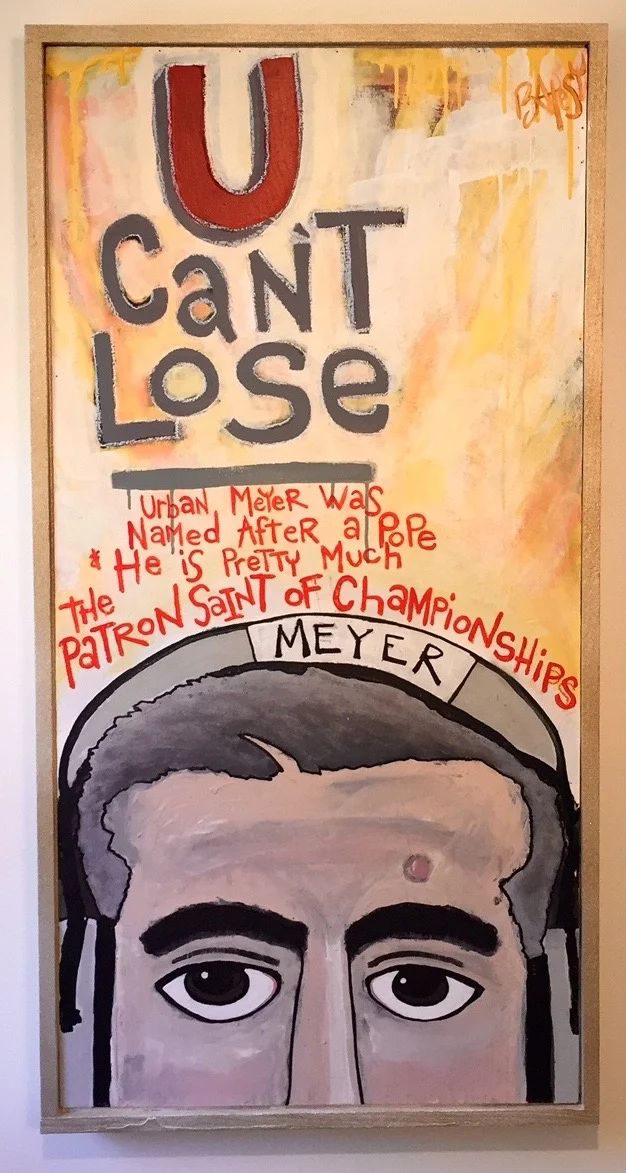 Urban Can't Lose / paint on wood / 34"x50" / 850 SOLD