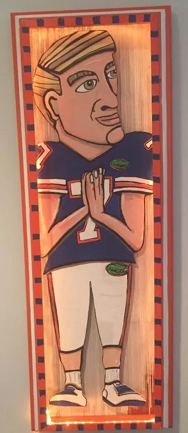 Danny Wuerffel / 42"x18" / SOLD