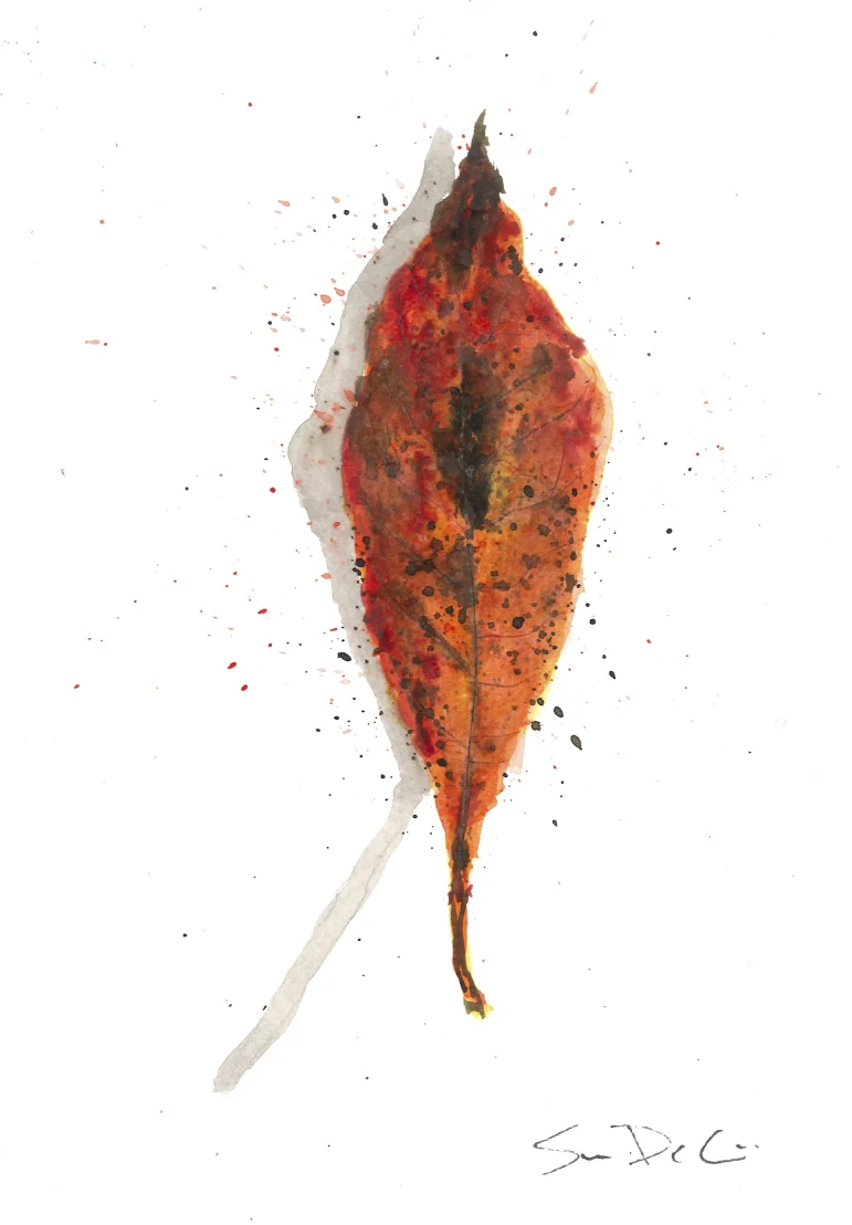 Tupelo Leaf Portrait 061