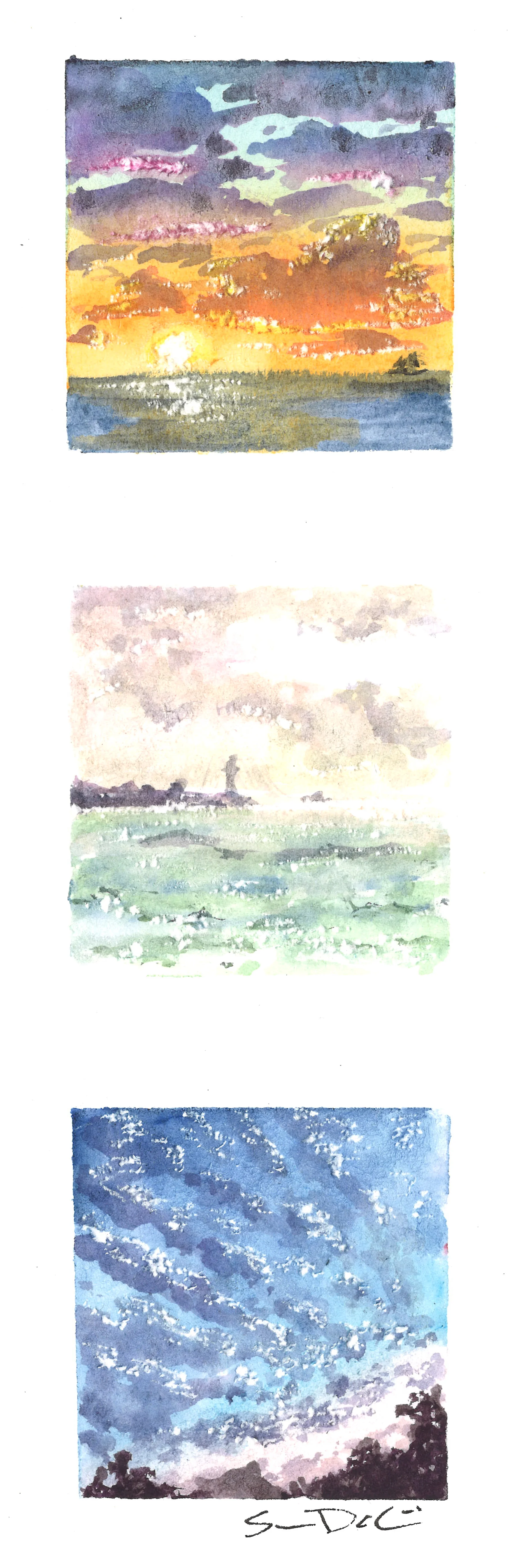 the sky sings - SOLD