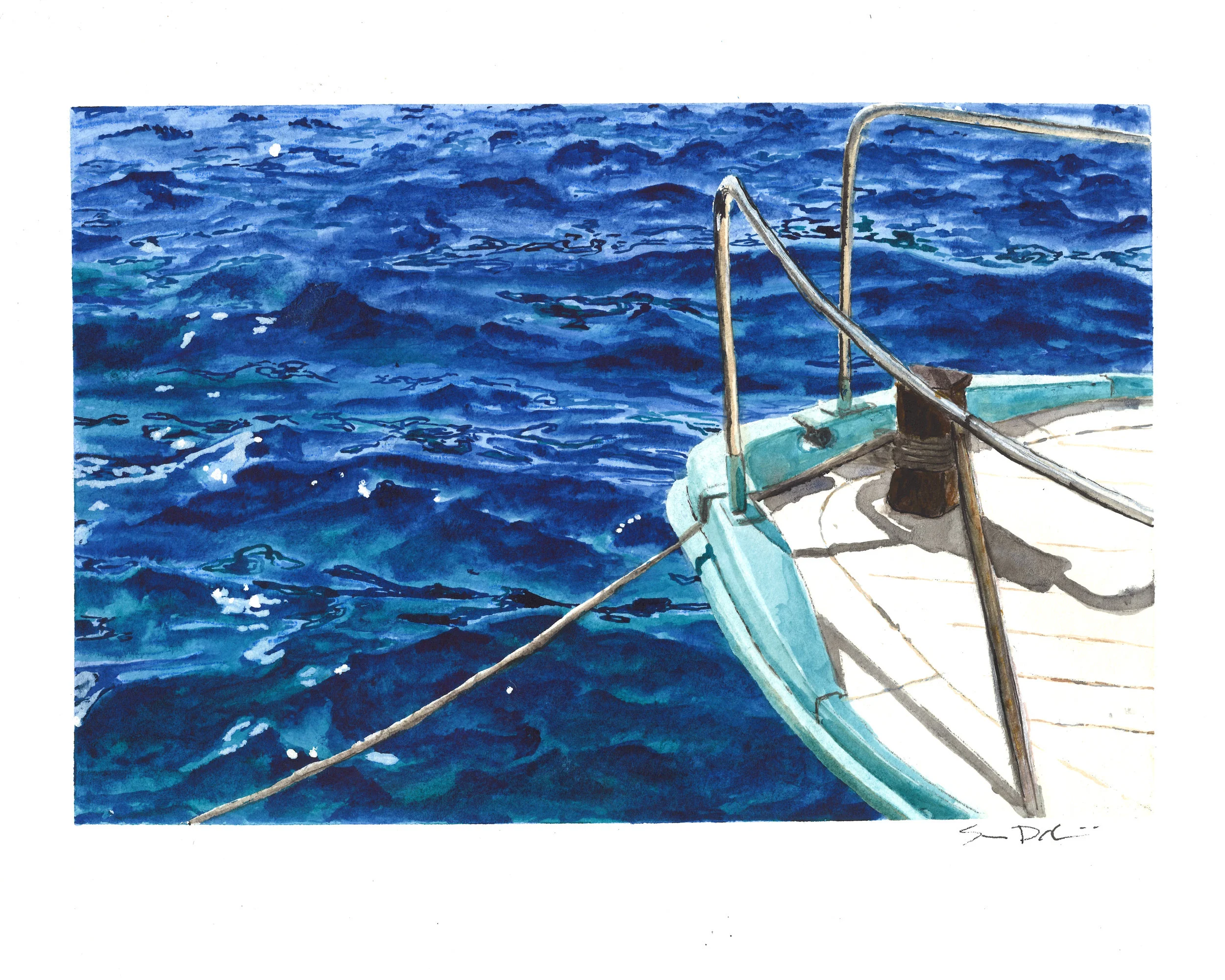 at anchor - SOLD