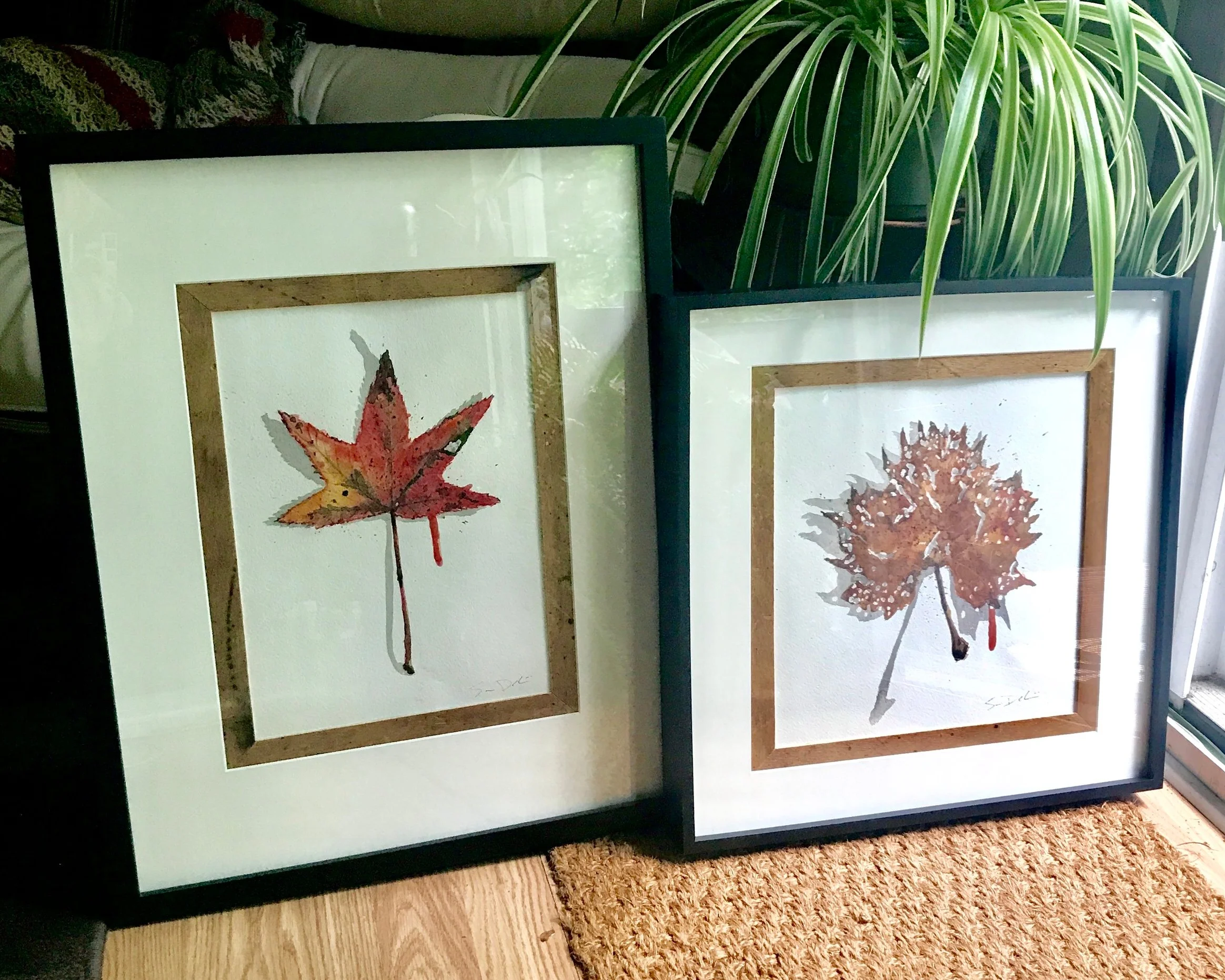 Leaf Paintings