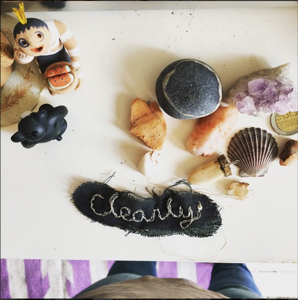 Patches of clarity.