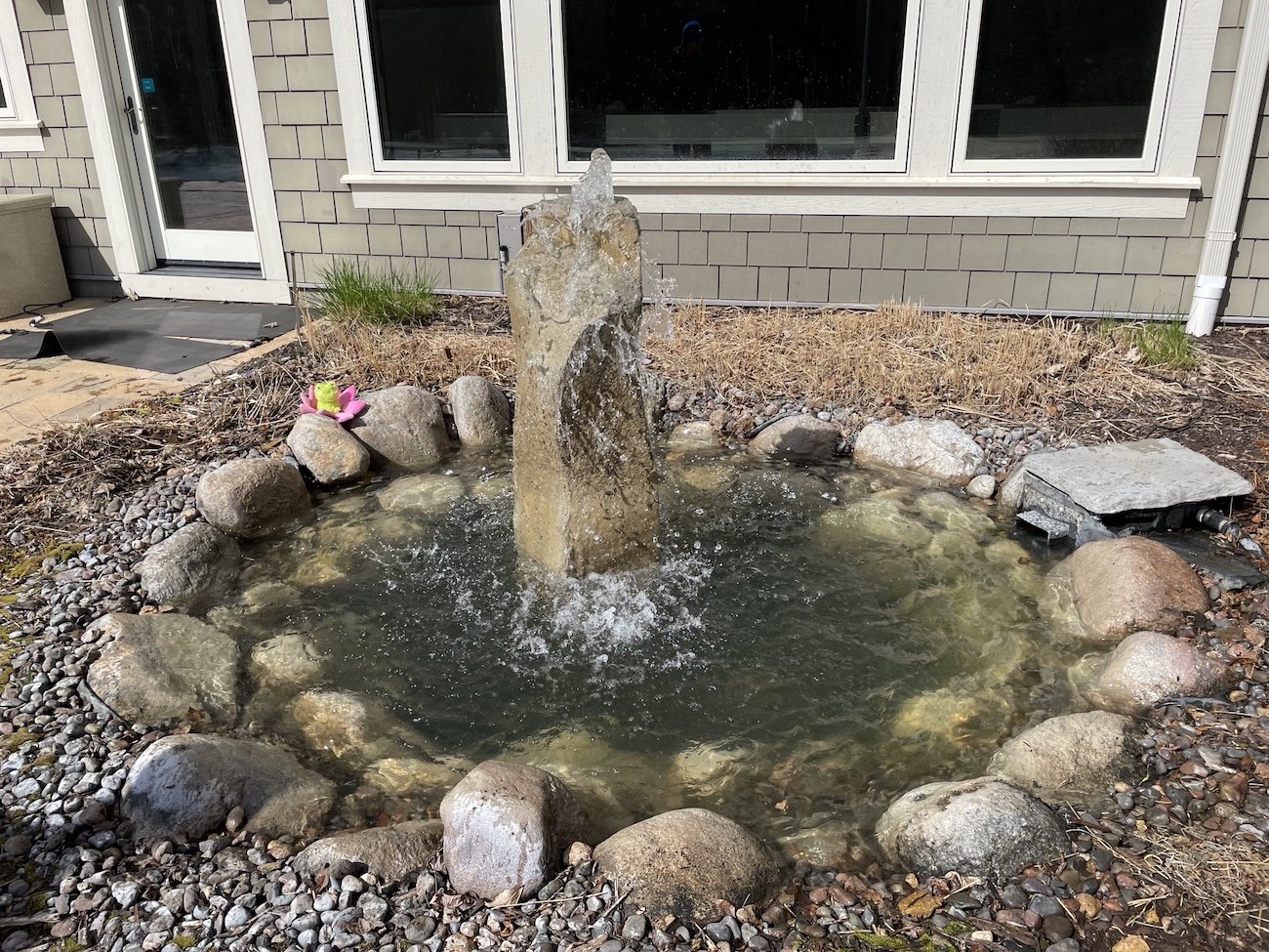 dirty water feature how to clean your backyard ponds or water features