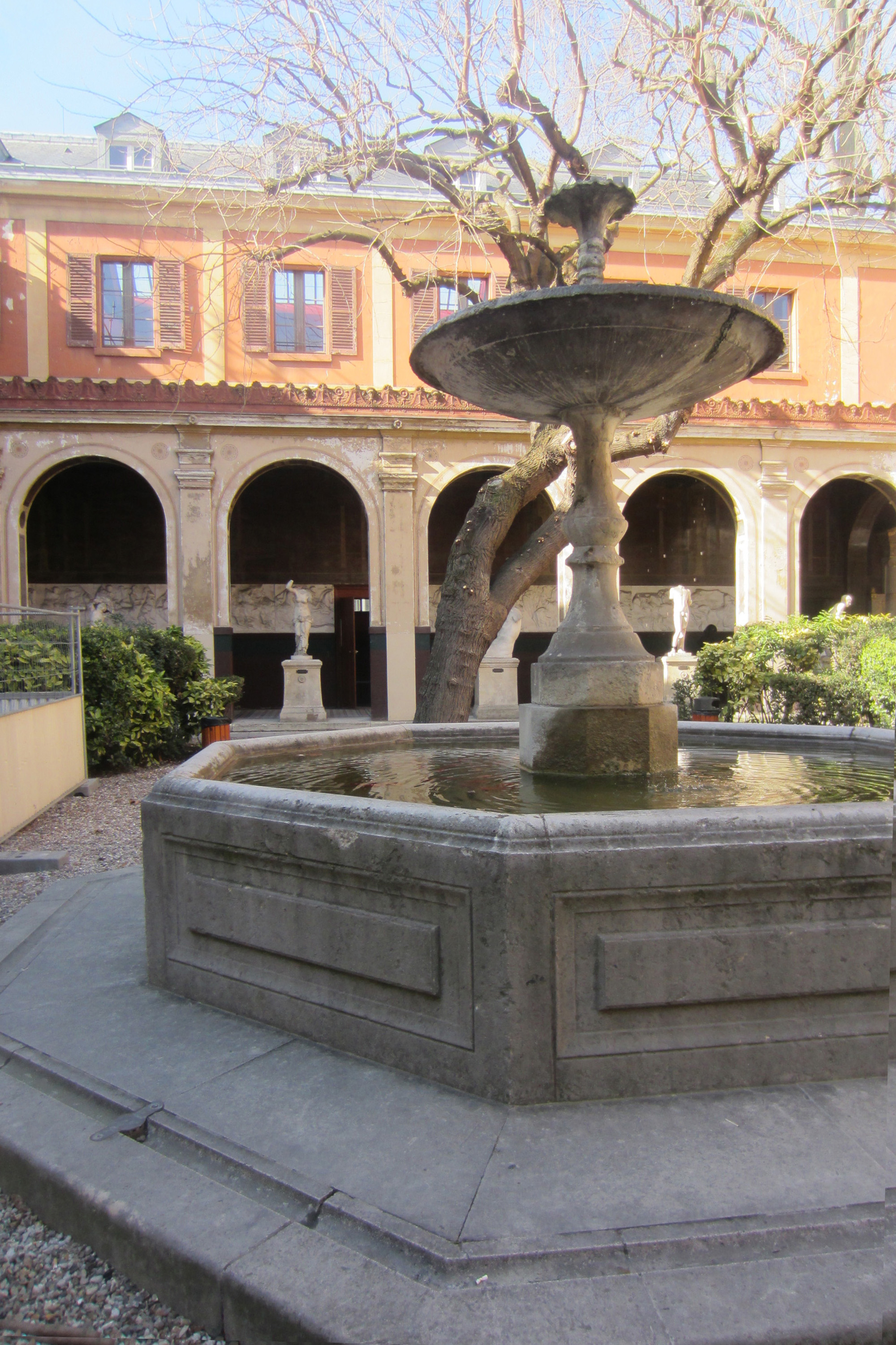 Courtyard at L'ecole Nationale Superieure des Beaux Arts
