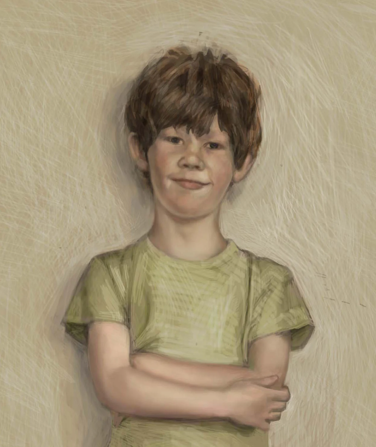 "Joshua" (detail) by Nathalie Tierce