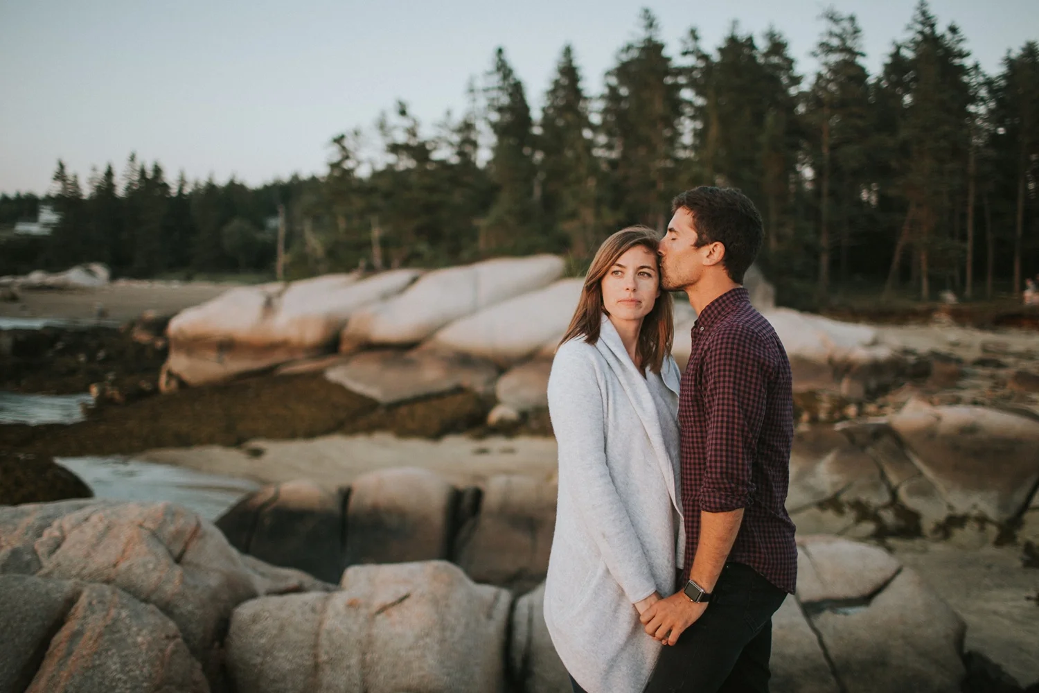 stonington maine engagement photographer maine engagement session
