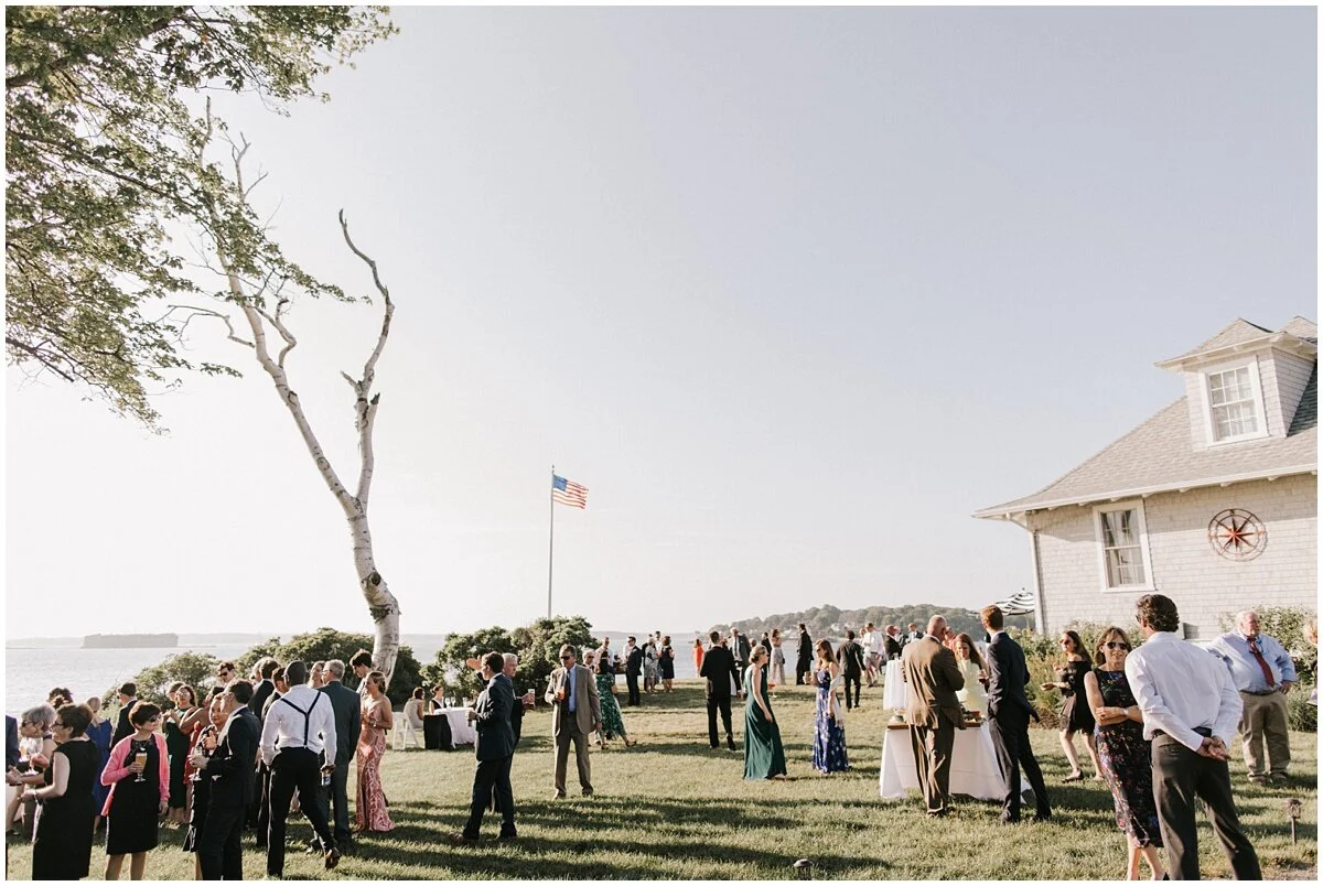 House Island Wedding Margo + Colin Portland, Maine — Jamie Mercurio