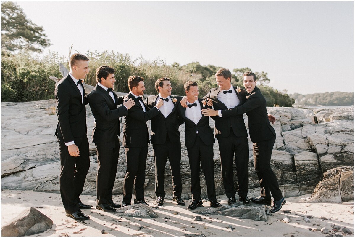 House Island Wedding Margo + Colin Portland, Maine — Jamie Mercurio