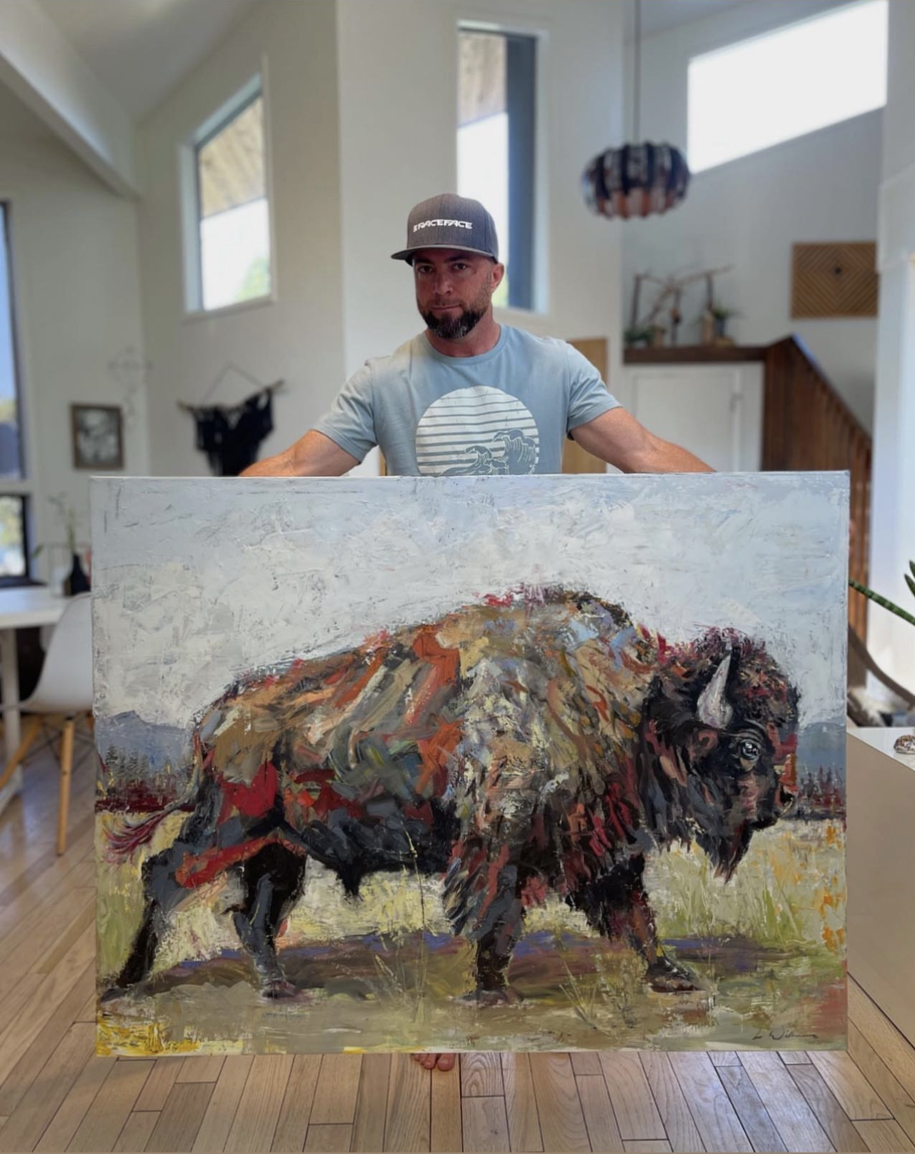 Bison on the Bear